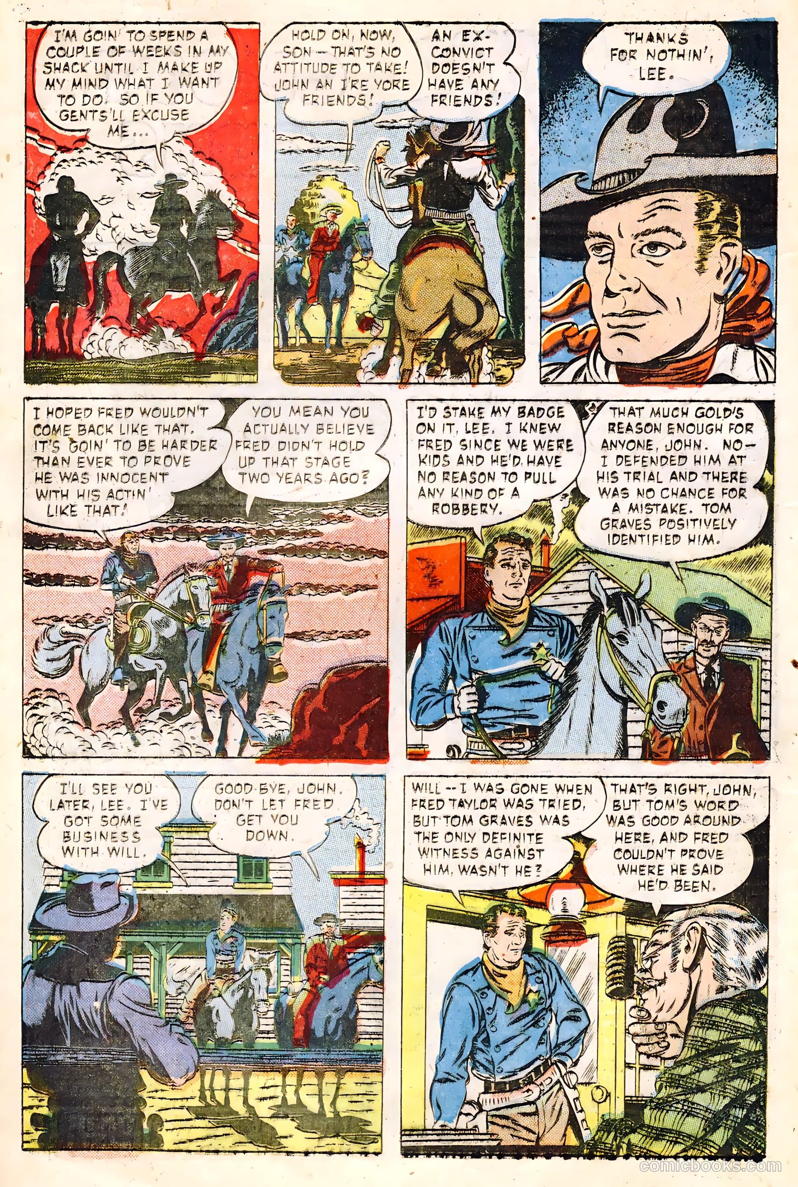 John Wayne Adventure Comics #21 — page 22 of 36