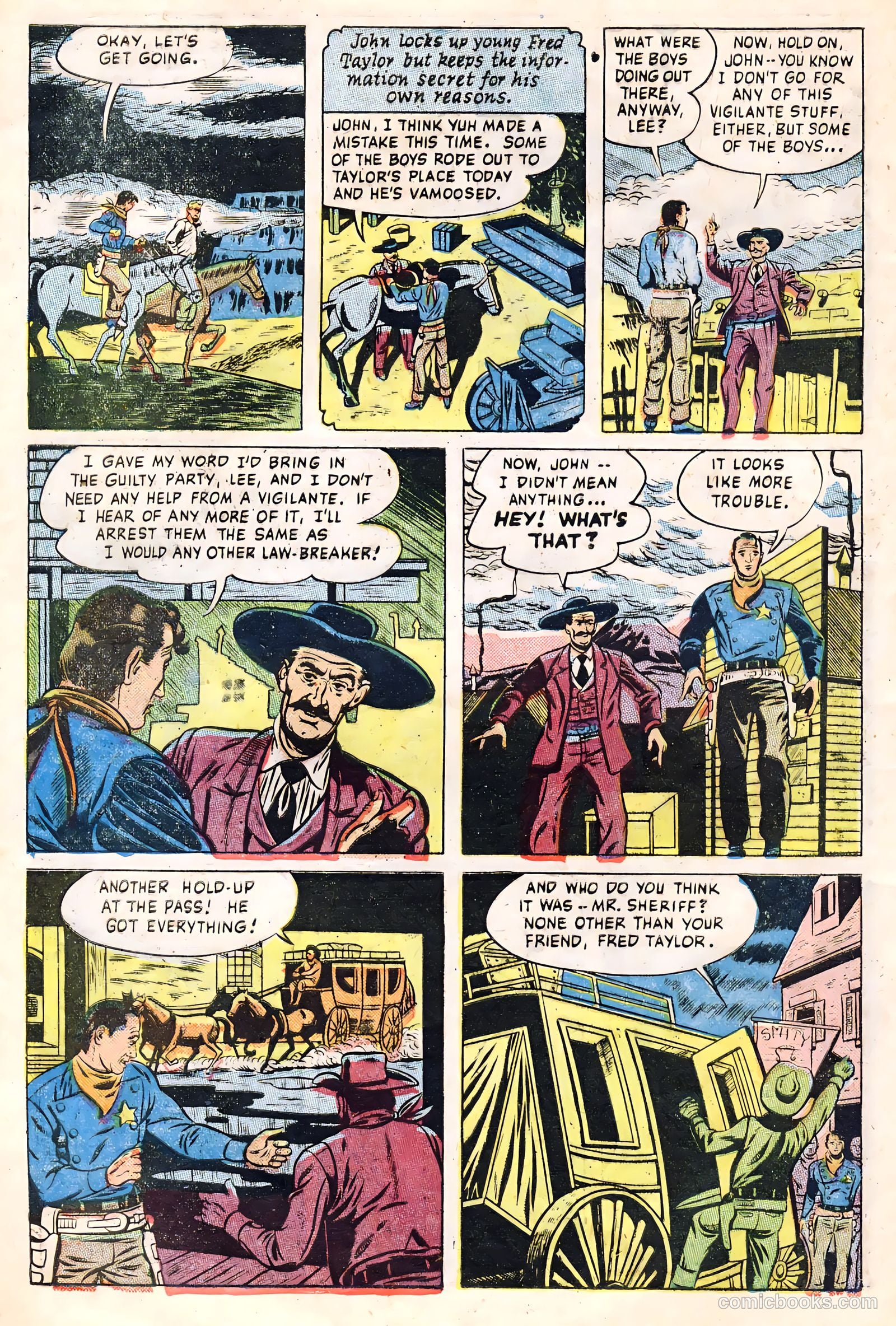 John Wayne Adventure Comics #21 — page 28 of 36