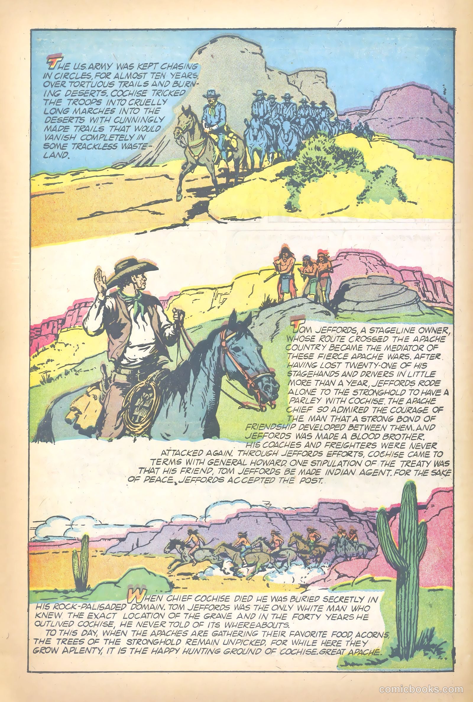 John Wayne Adventure Comics #22 — page 30 of 36