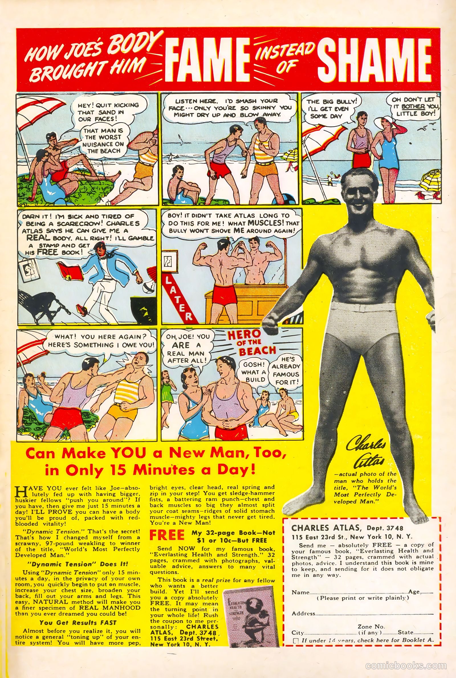 John Wayne Adventure Comics #22 — page 36 of 36