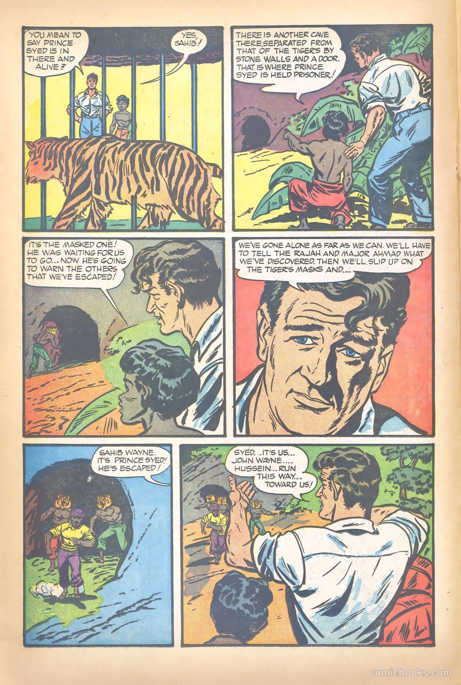 John Wayne Adventure Comics #22 — page 22 of 36