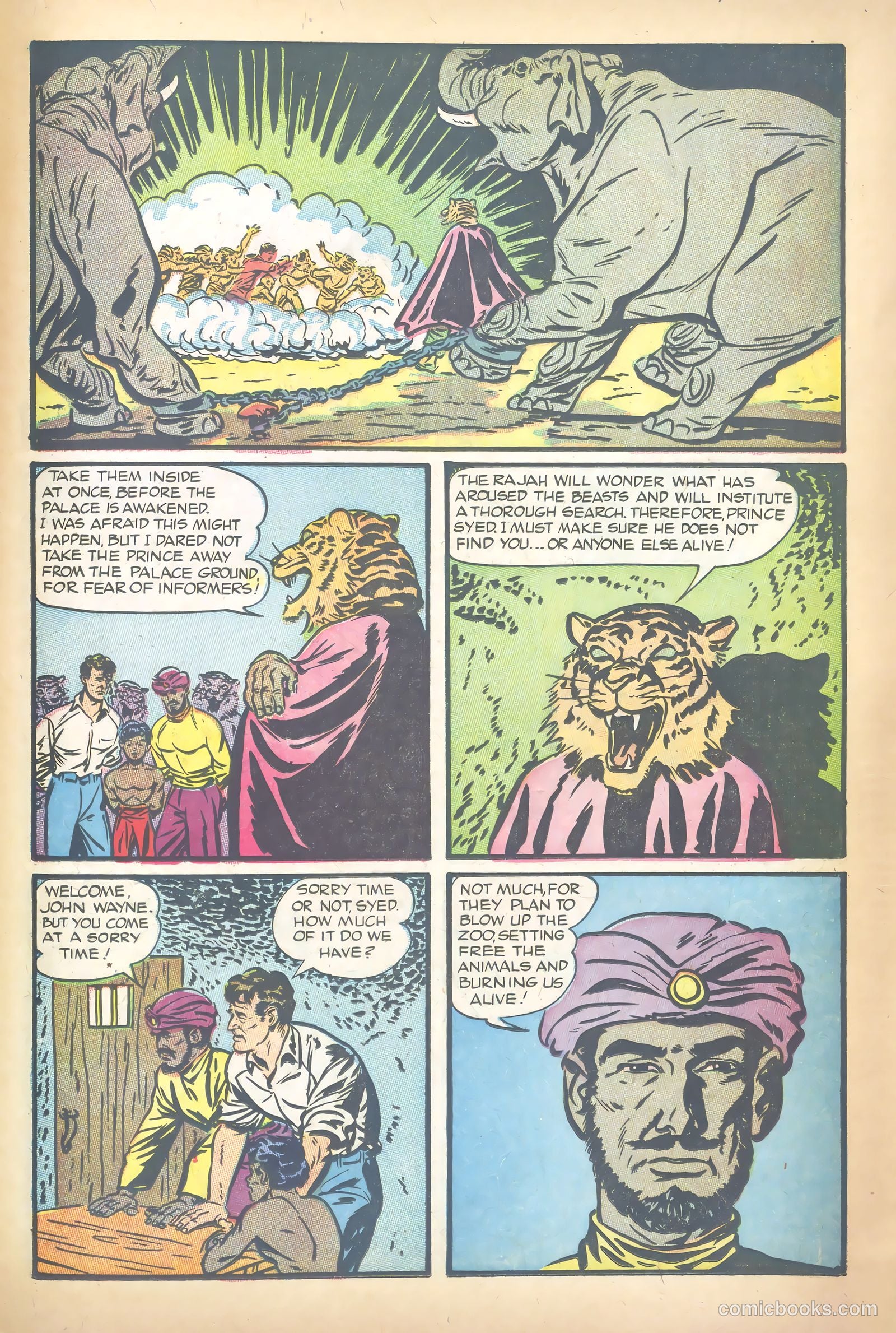 John Wayne Adventure Comics #22 — page 23 of 36