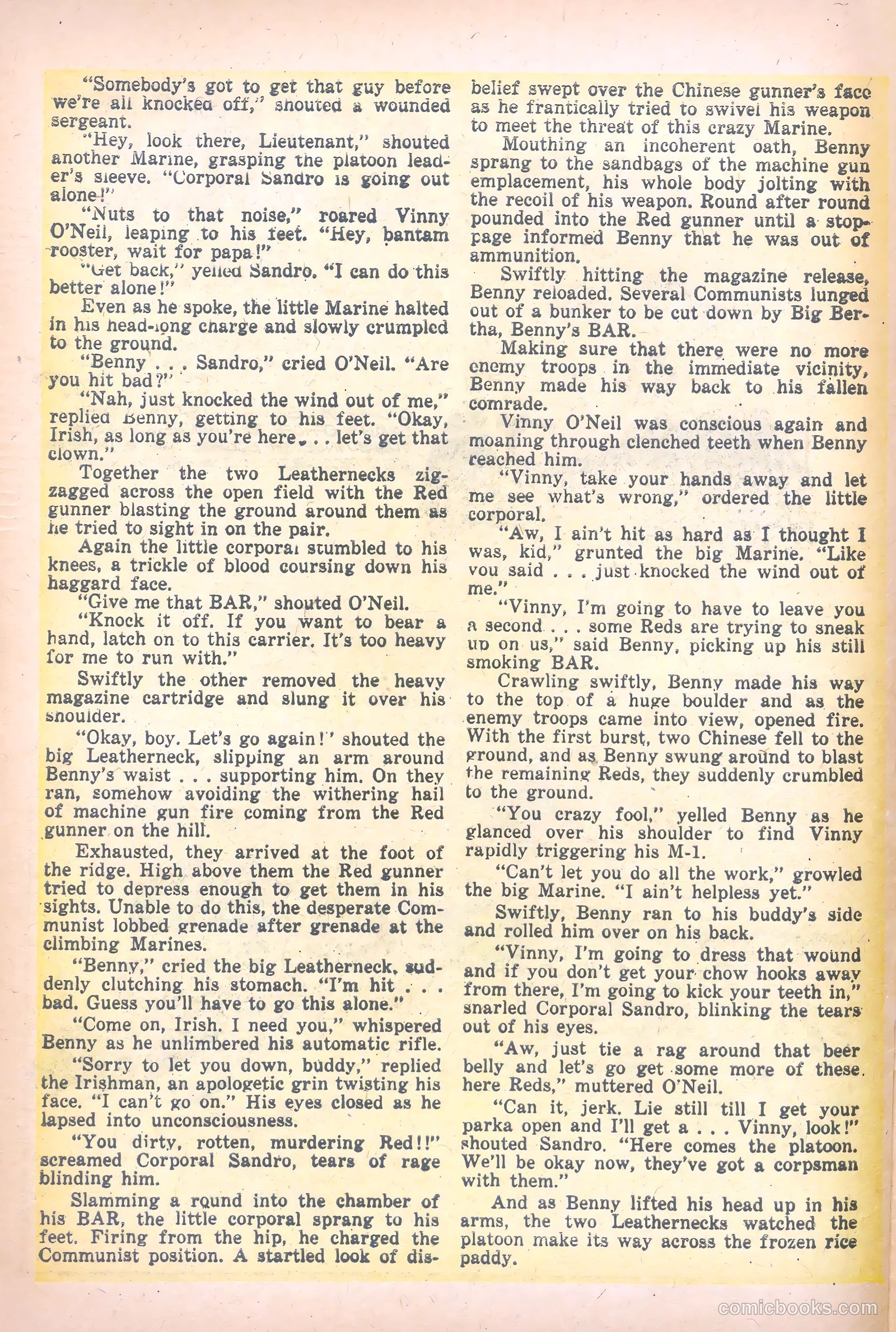 John Wayne Adventure Comics #22 — page 28 of 36