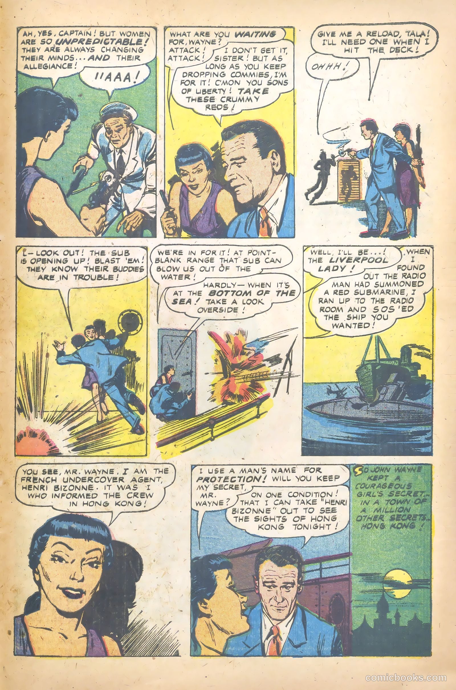 John Wayne Adventure Comics #23 — page 27 of 36