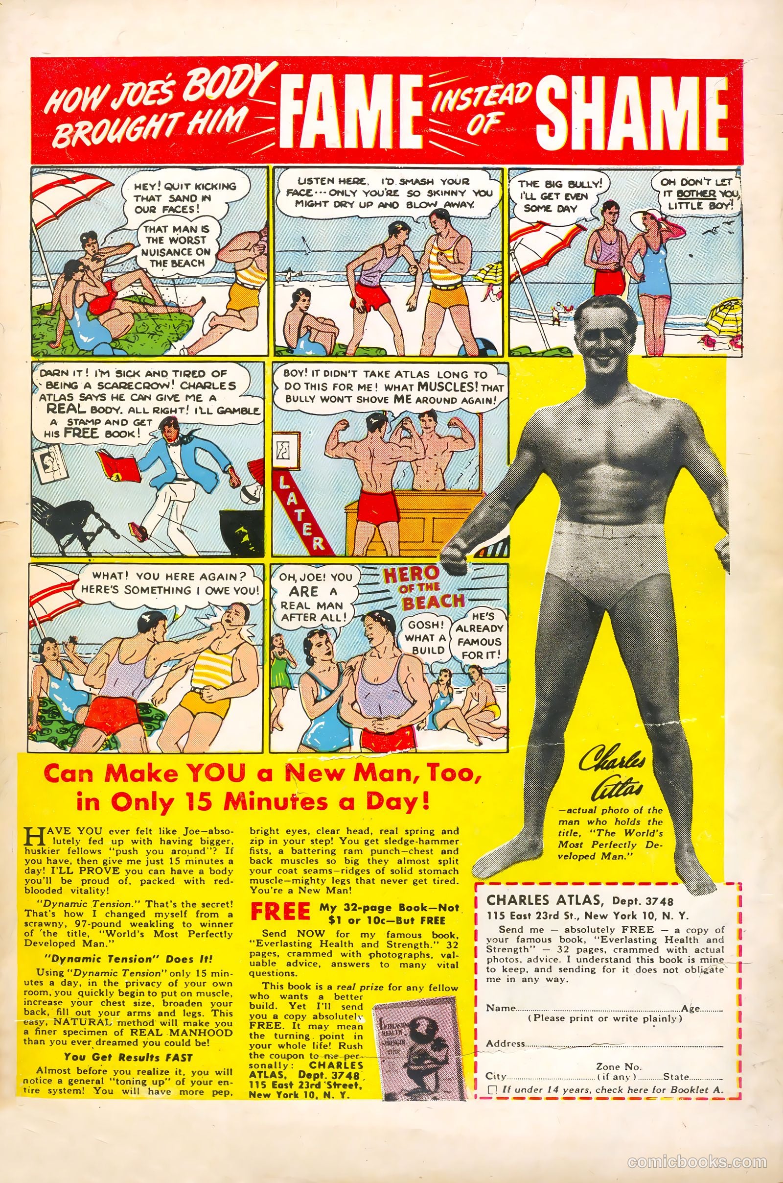 John Wayne Adventure Comics #23 — page 36 of 36