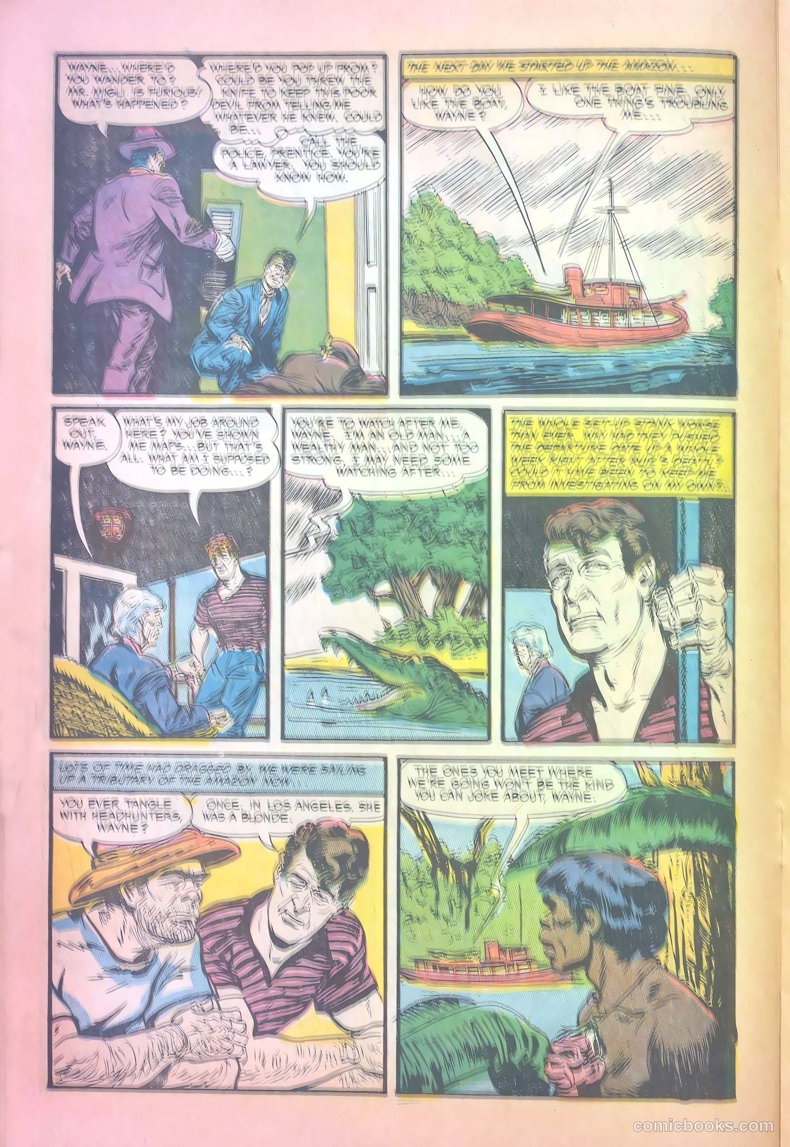 John Wayne Adventure Comics #24 — page 16 of 36