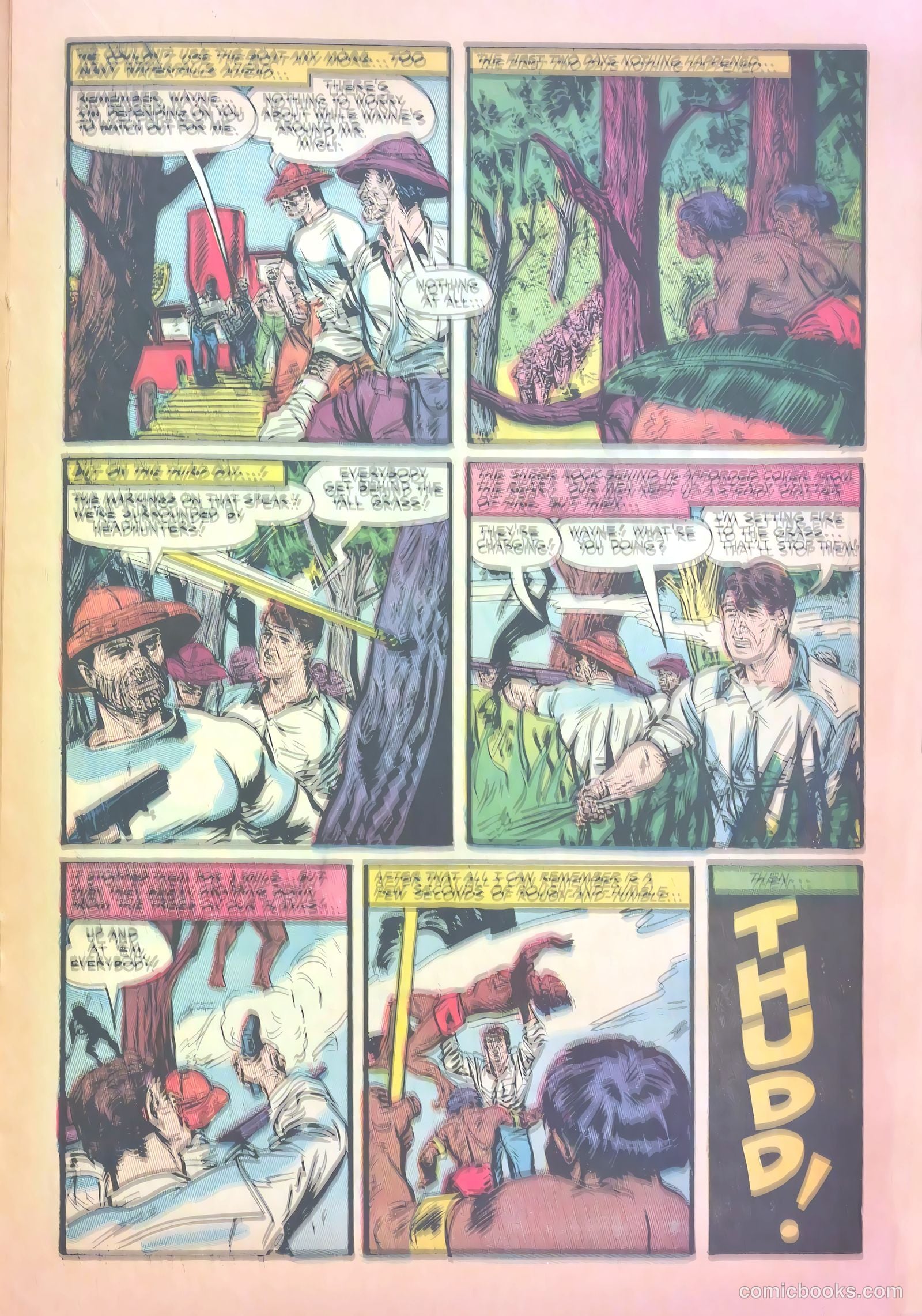 John Wayne Adventure Comics #24 — page 17 of 36