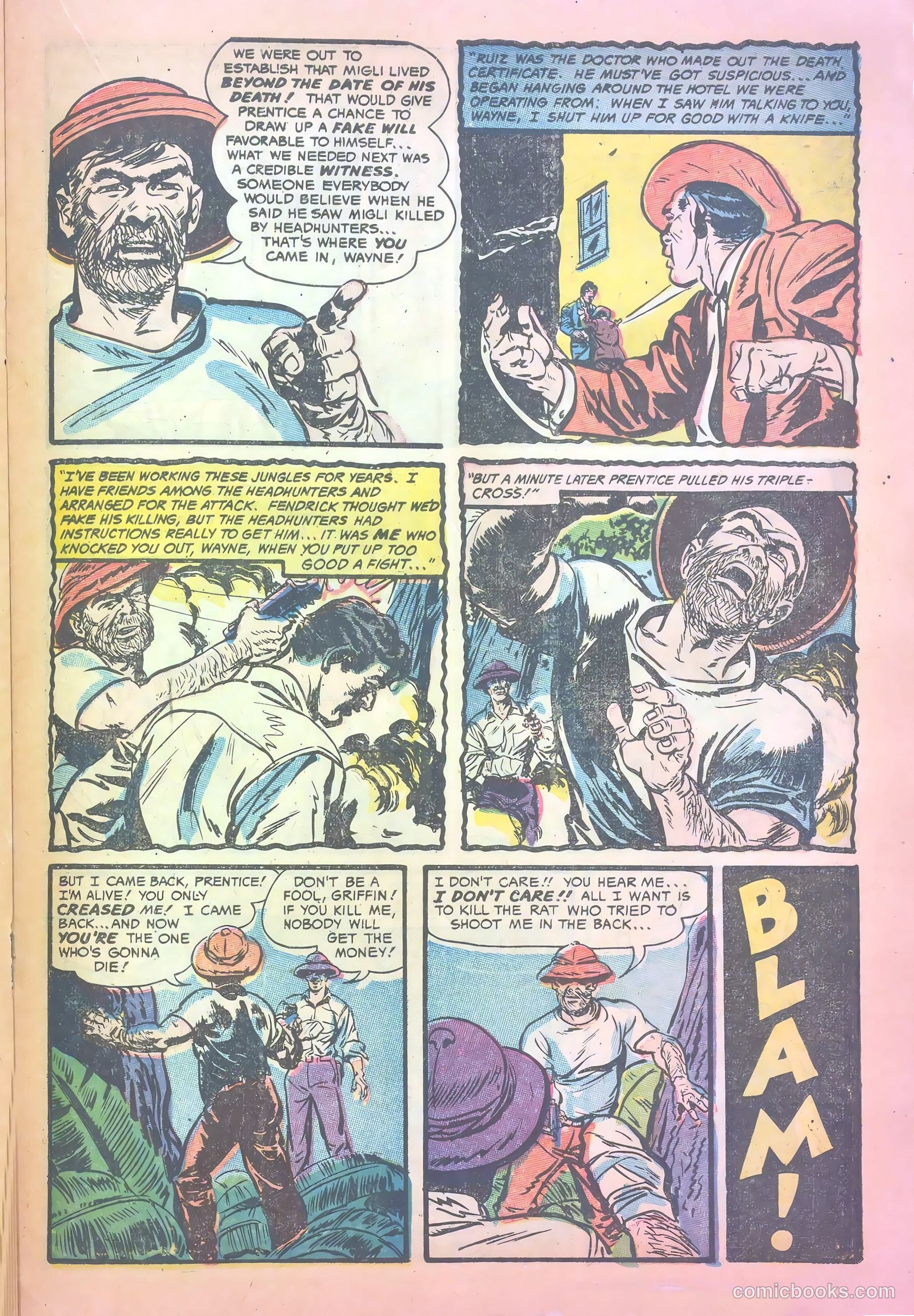 John Wayne Adventure Comics #24 — page 21 of 36