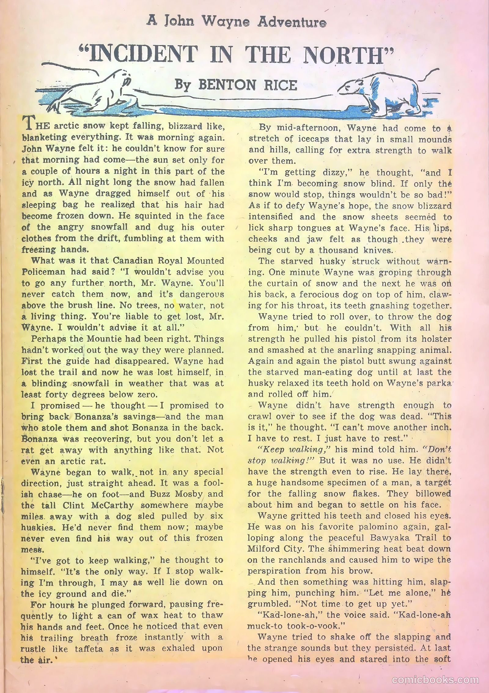 John Wayne Adventure Comics #24 — page 25 of 36