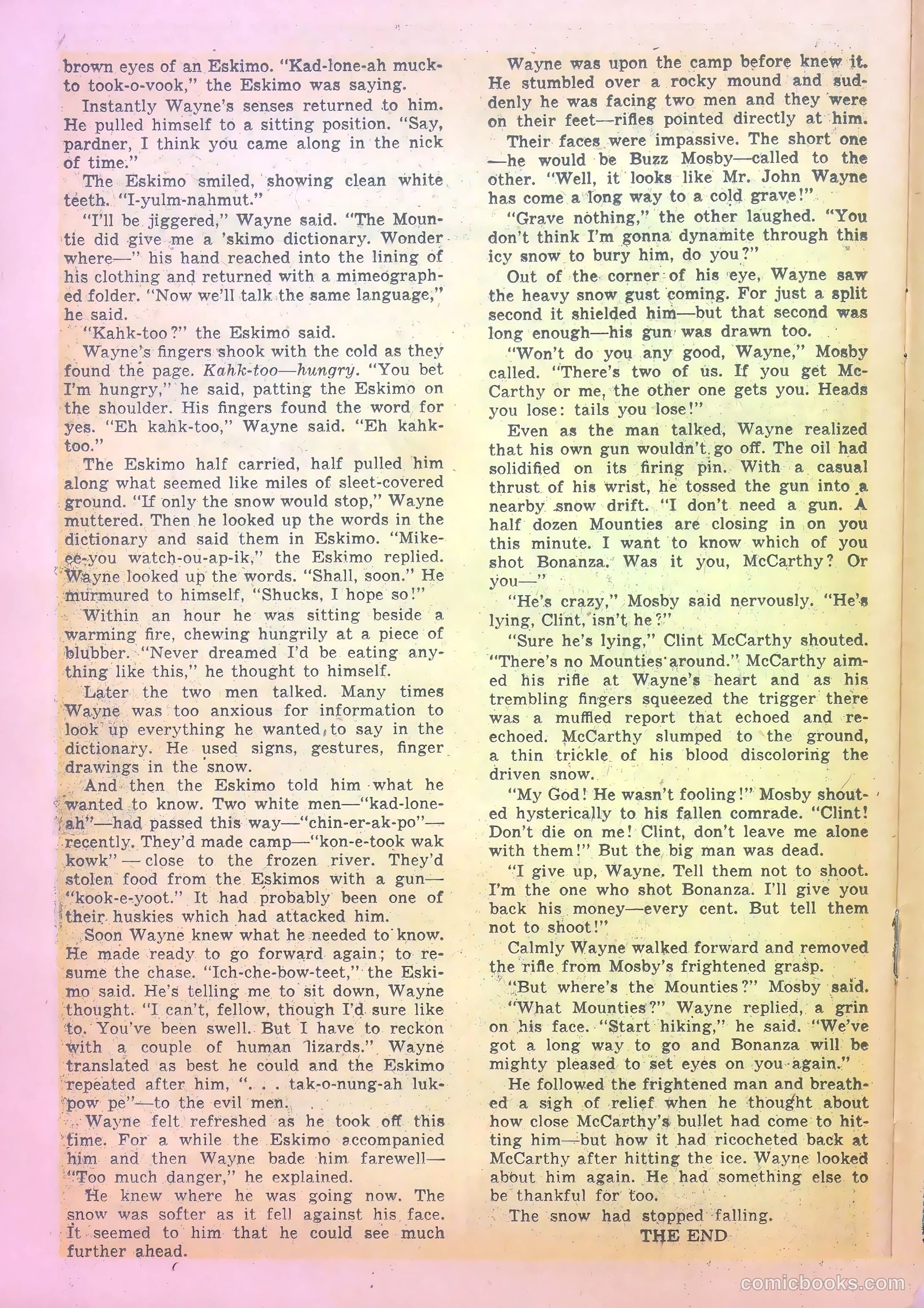John Wayne Adventure Comics #24 — page 26 of 36