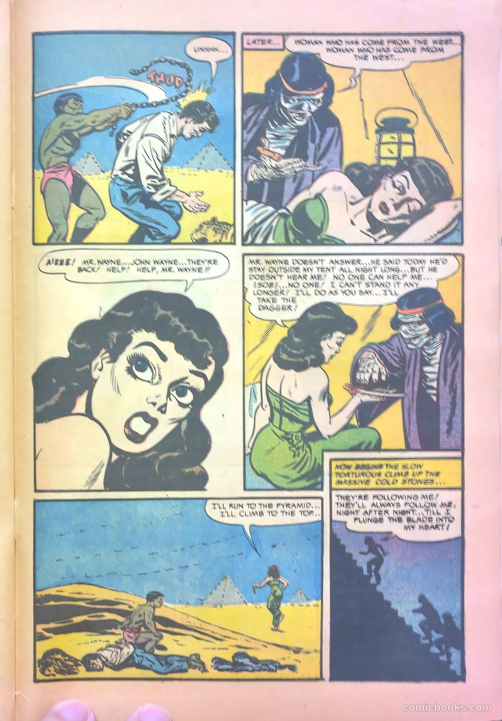 John Wayne Adventure Comics #24 — page 31 of 36