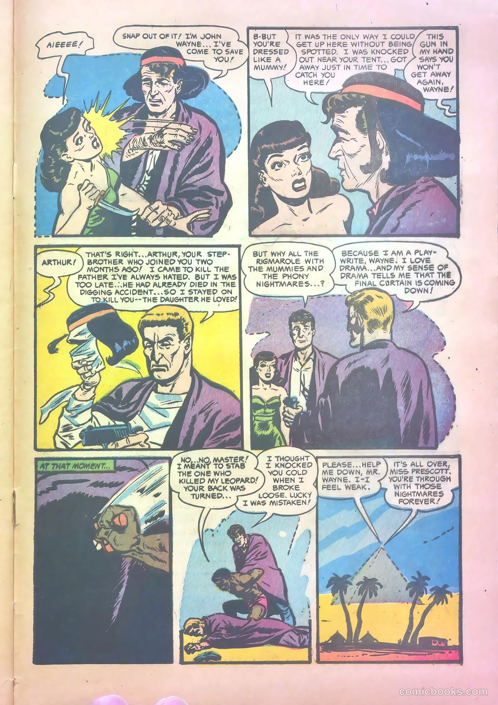 John Wayne Adventure Comics #24 — page 33 of 36