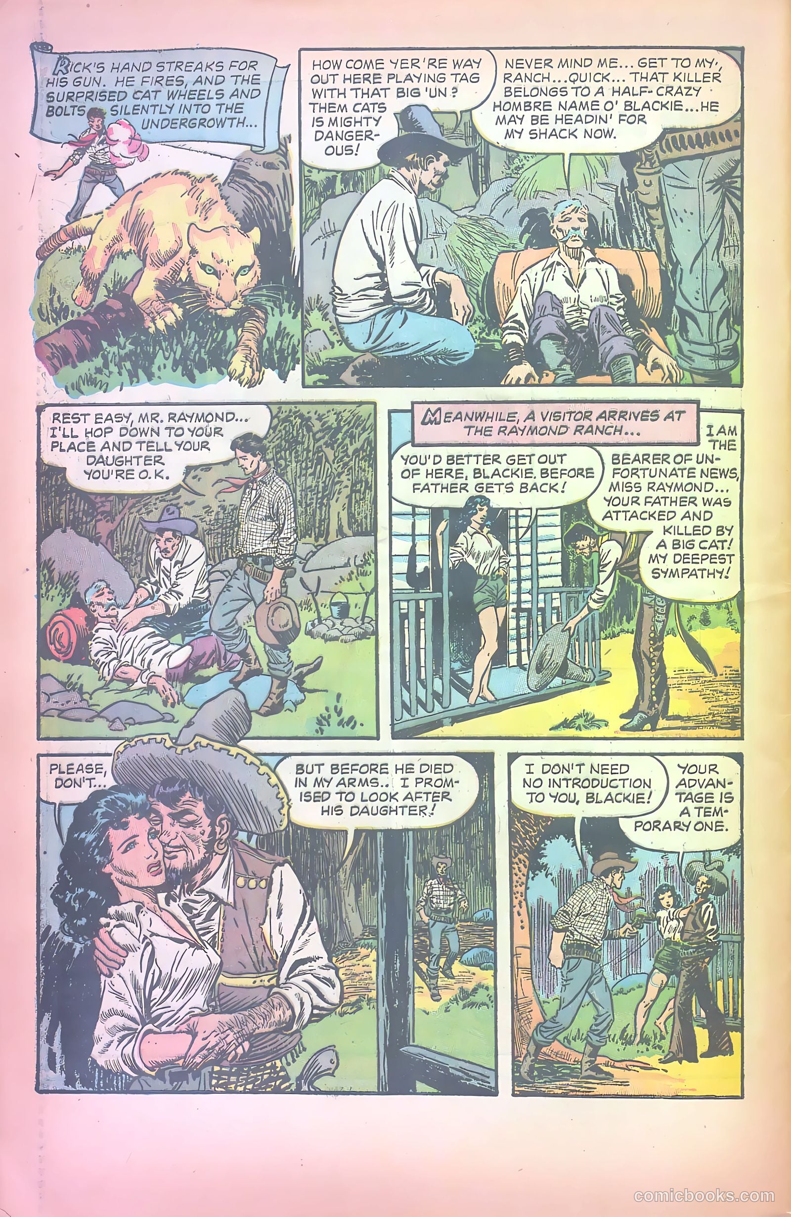 John Wayne Adventure Comics #25 — page 30 of 36