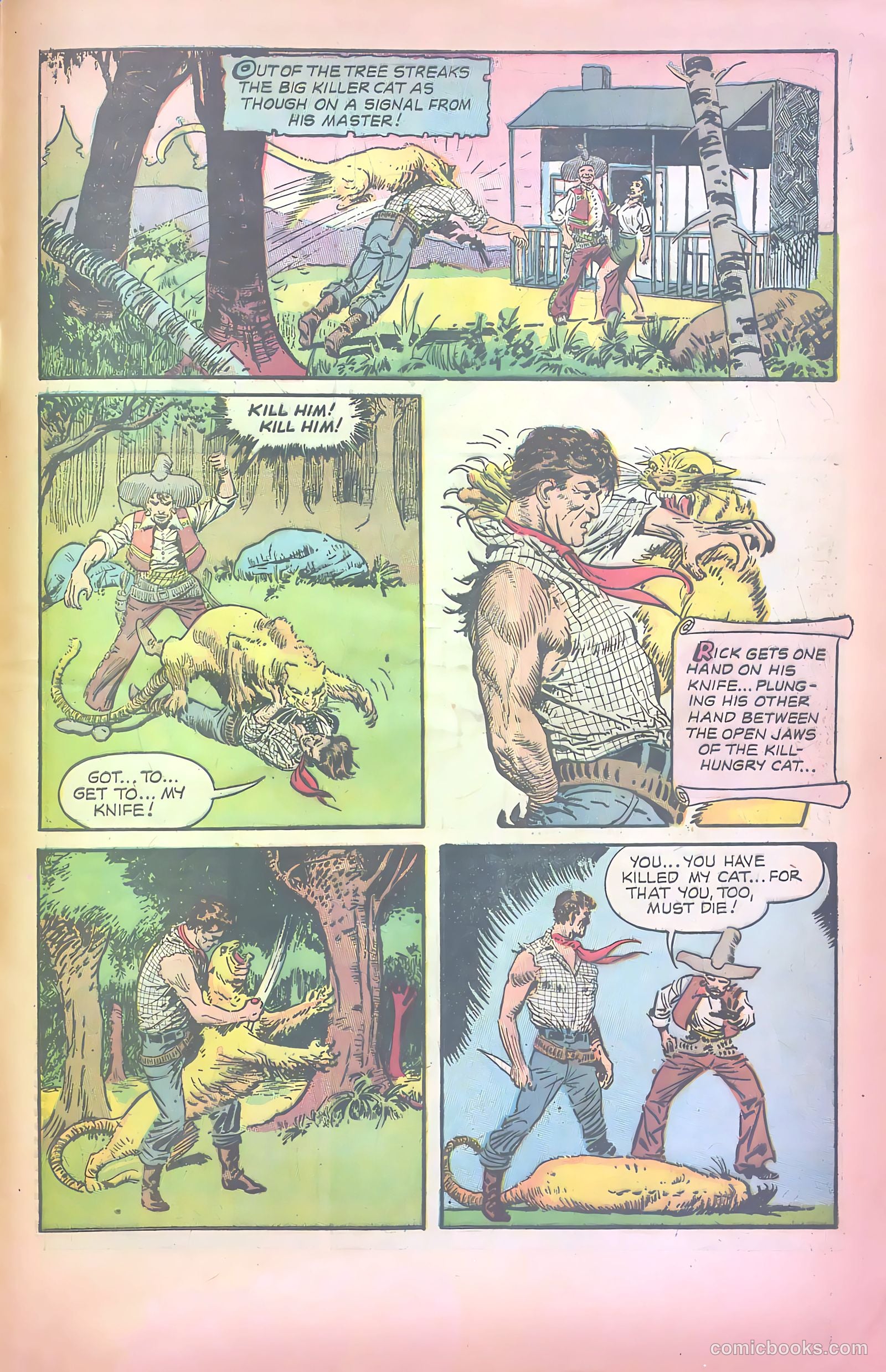 John Wayne Adventure Comics #25 — page 31 of 36