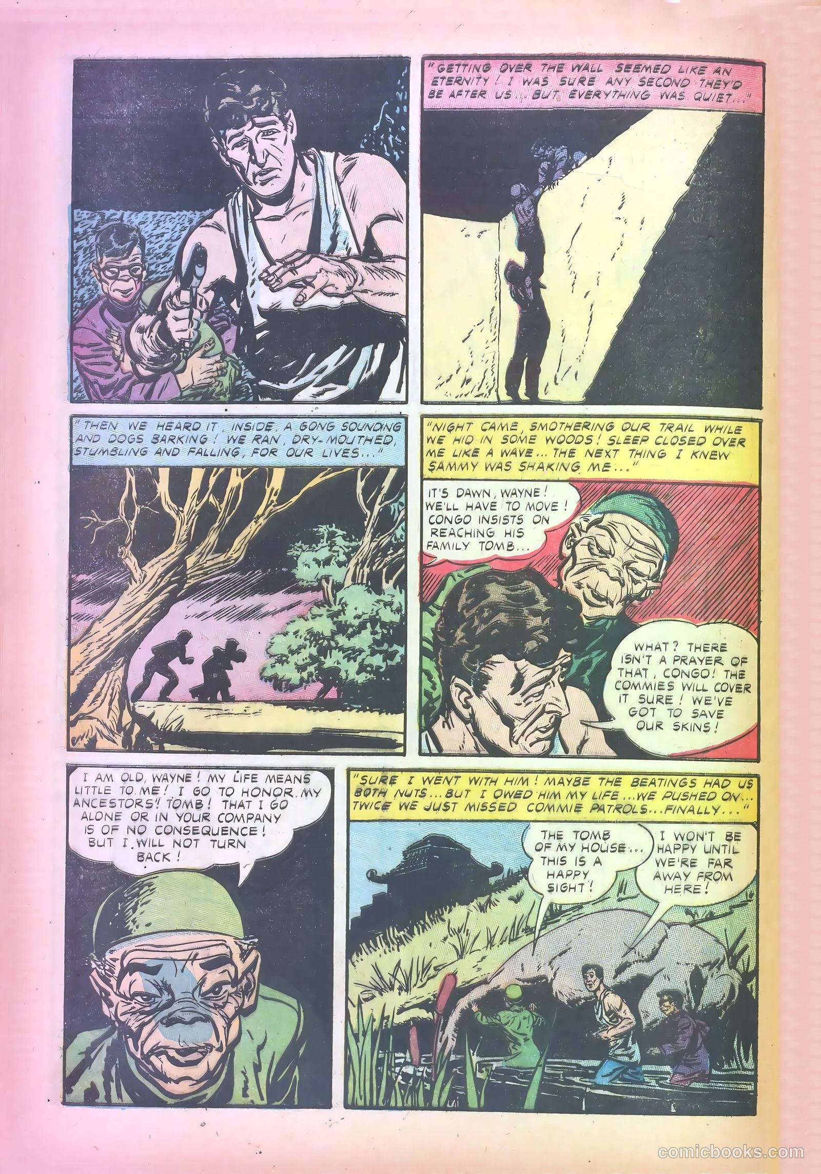 John Wayne Adventure Comics #26 — page 28 of 35