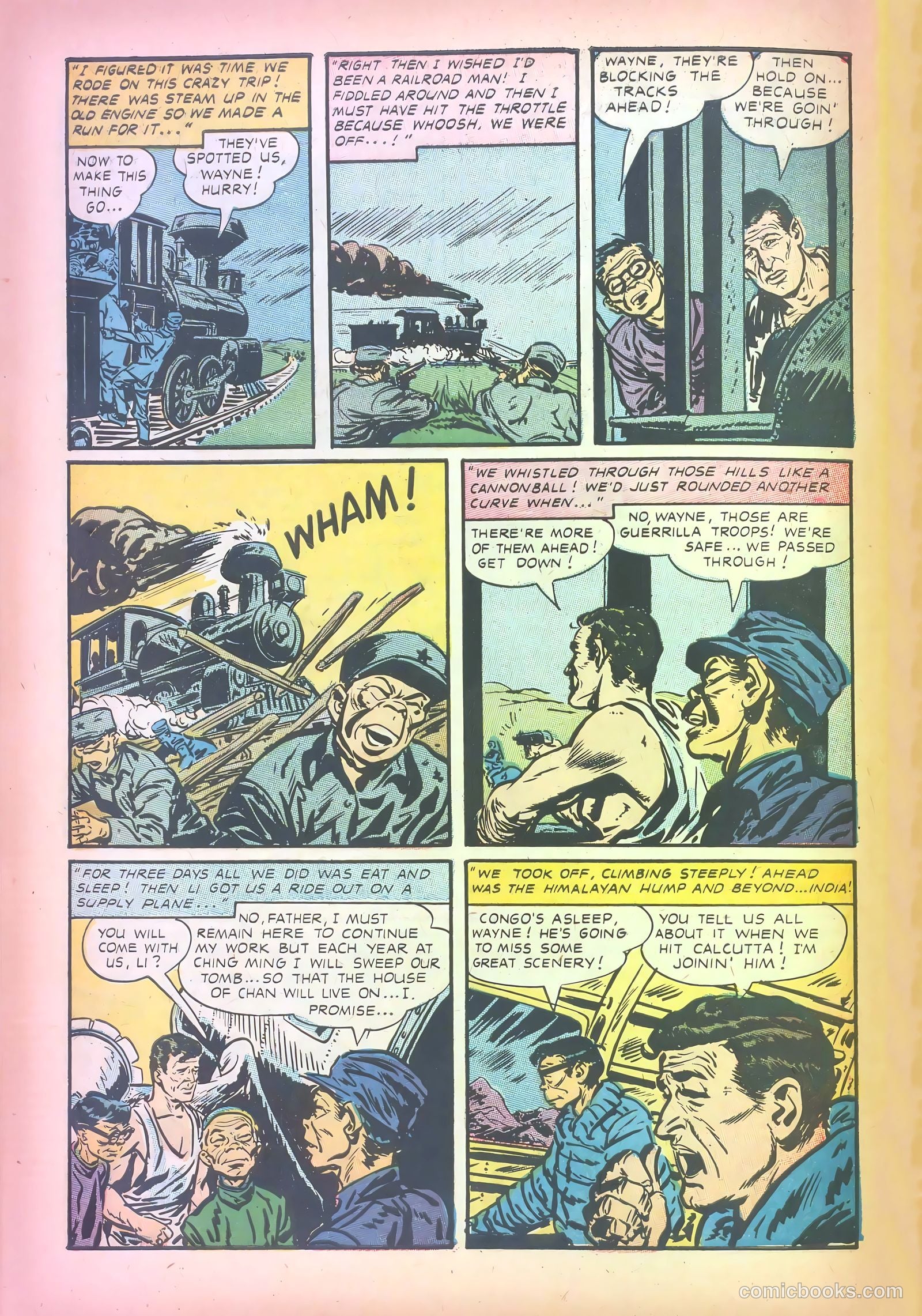 John Wayne Adventure Comics #26 — page 30 of 35