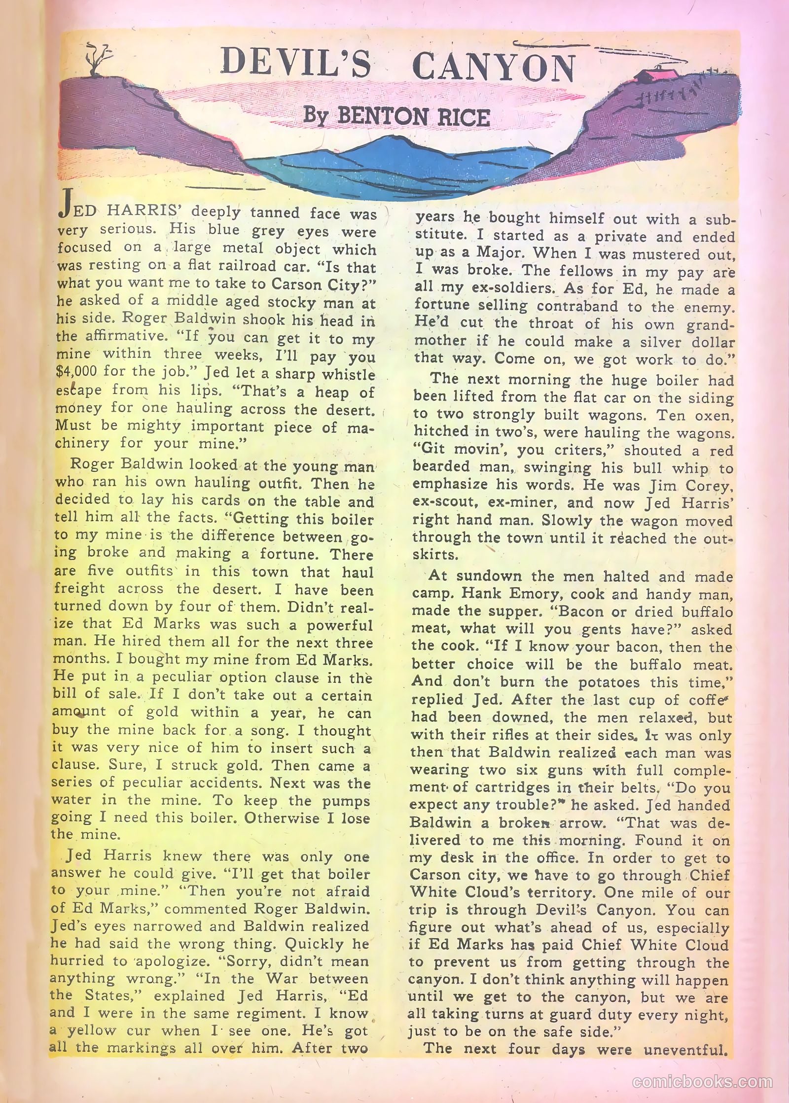 John Wayne Adventure Comics #26 — page 31 of 35