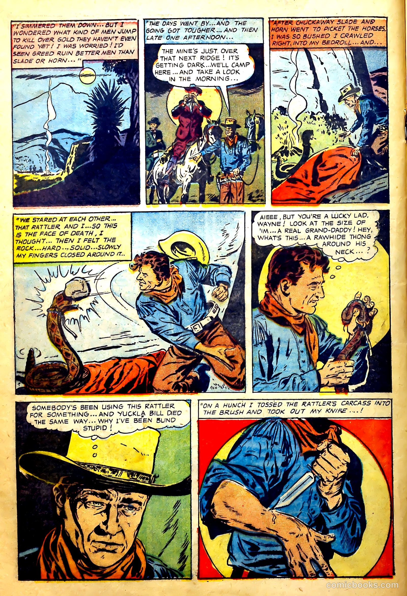 John Wayne Adventure Comics #27 — page 14 of 36