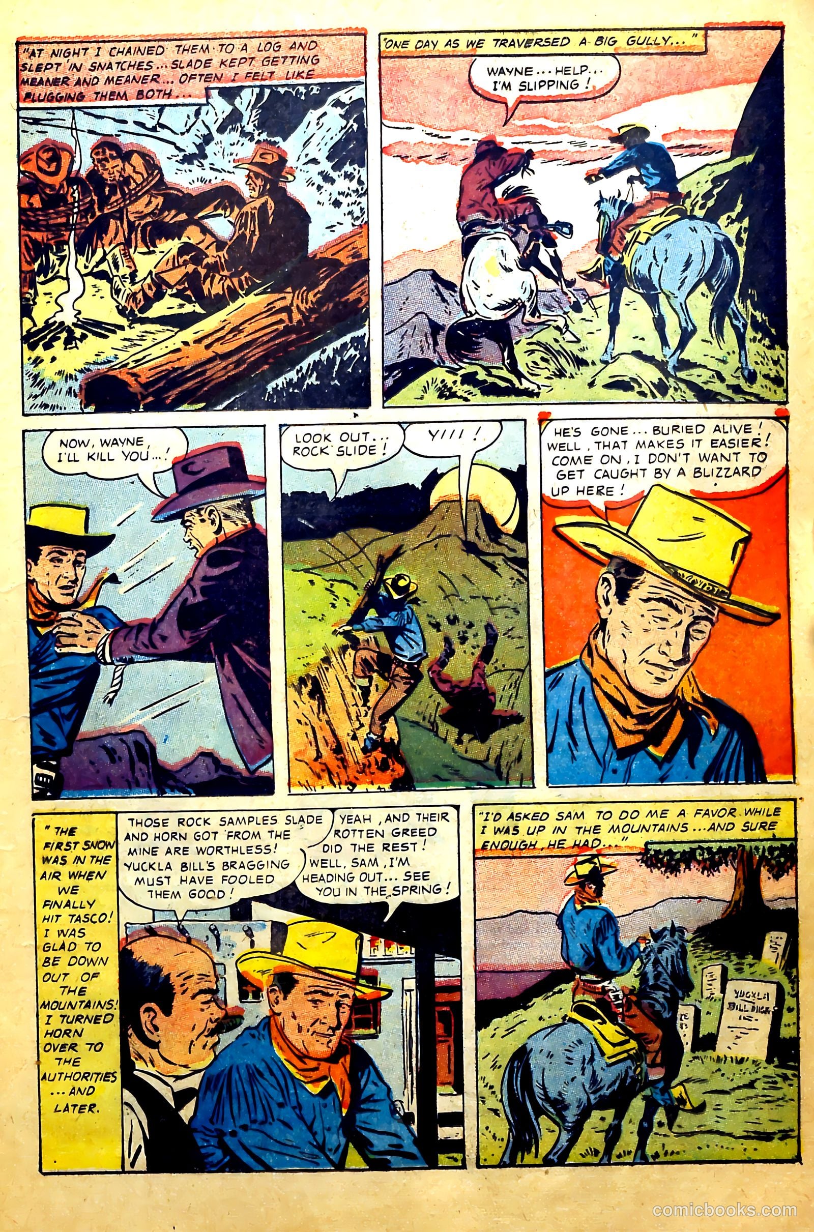 John Wayne Adventure Comics #27 — page 17 of 36