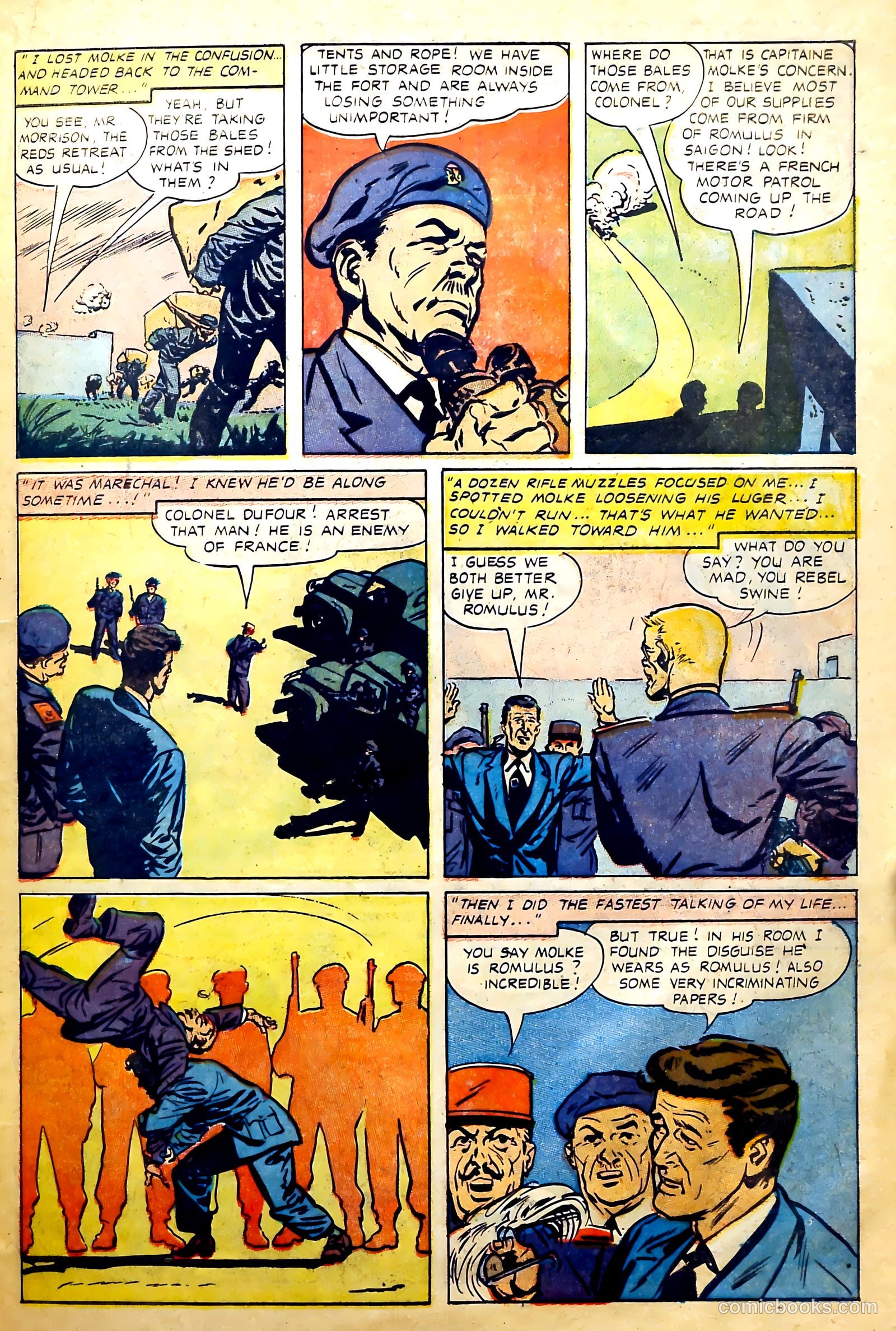 John Wayne Adventure Comics #27 — page 27 of 36