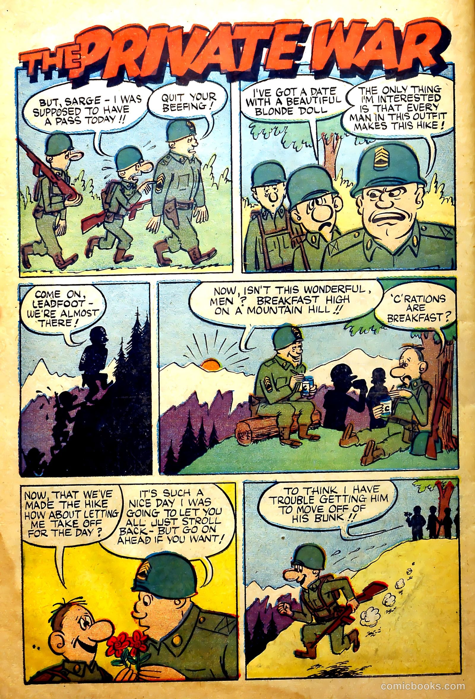 John Wayne Adventure Comics #27 — page 32 of 36