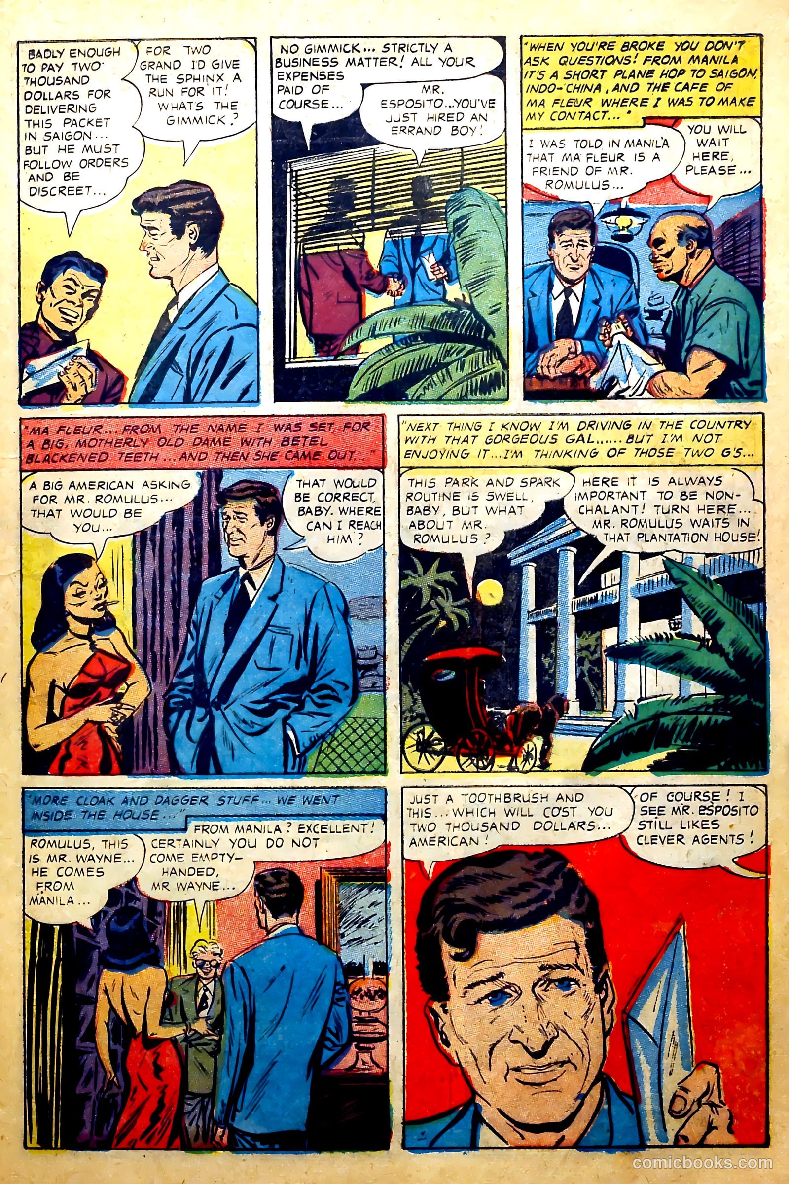 John Wayne Adventure Comics #27 — page 21 of 36