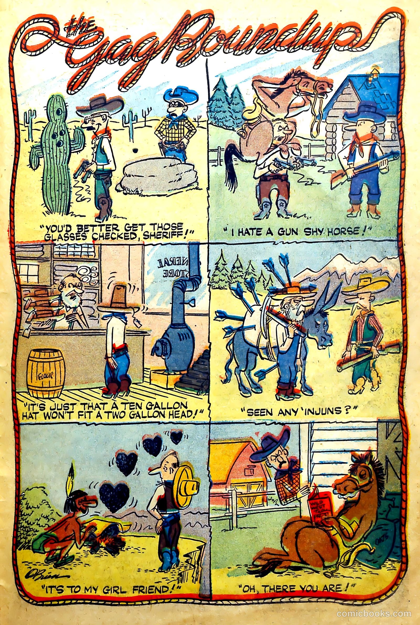 John Wayne Adventure Comics #27 — page 29 of 36
