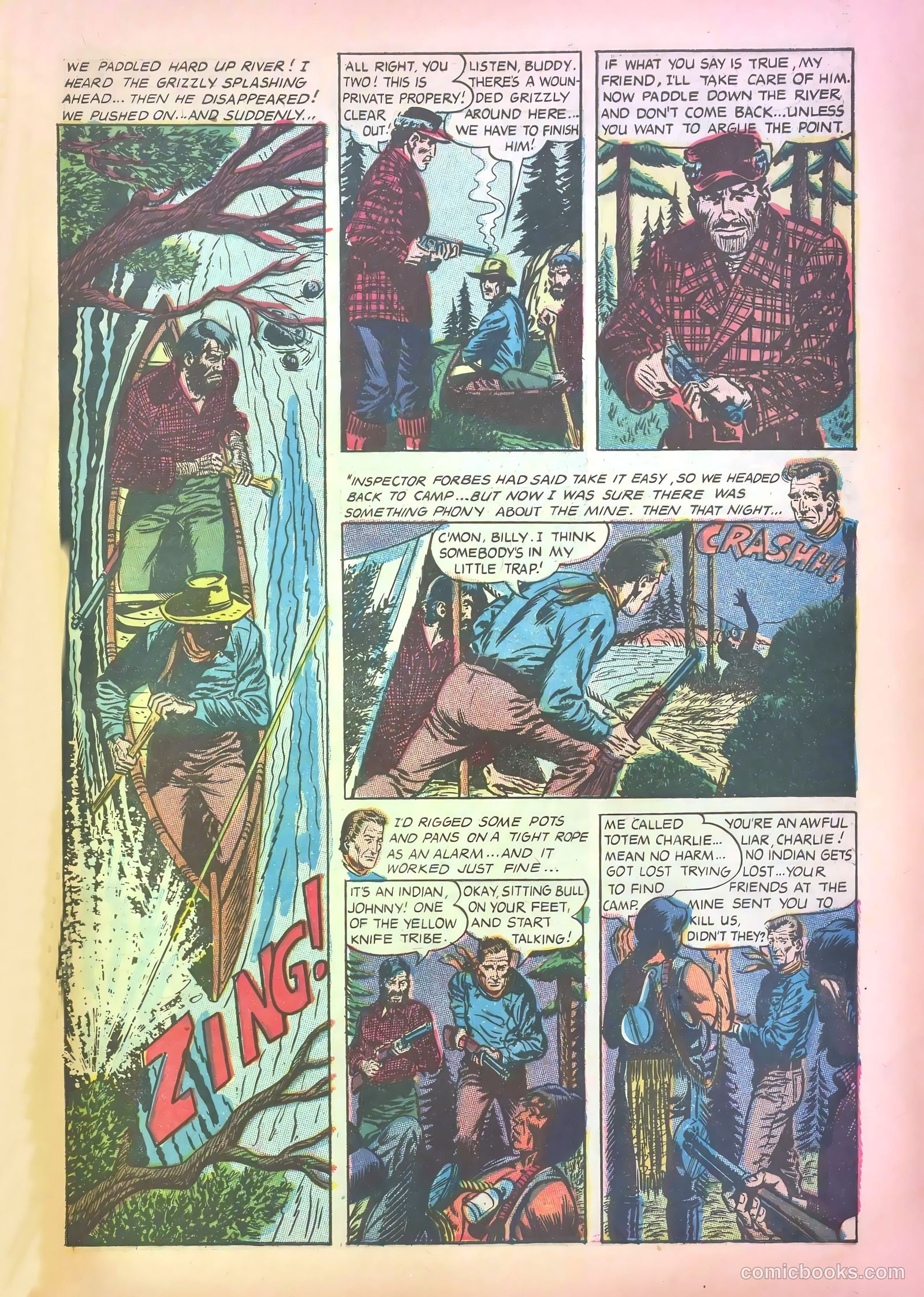 John Wayne Adventure Comics #28 — page 7 of 36