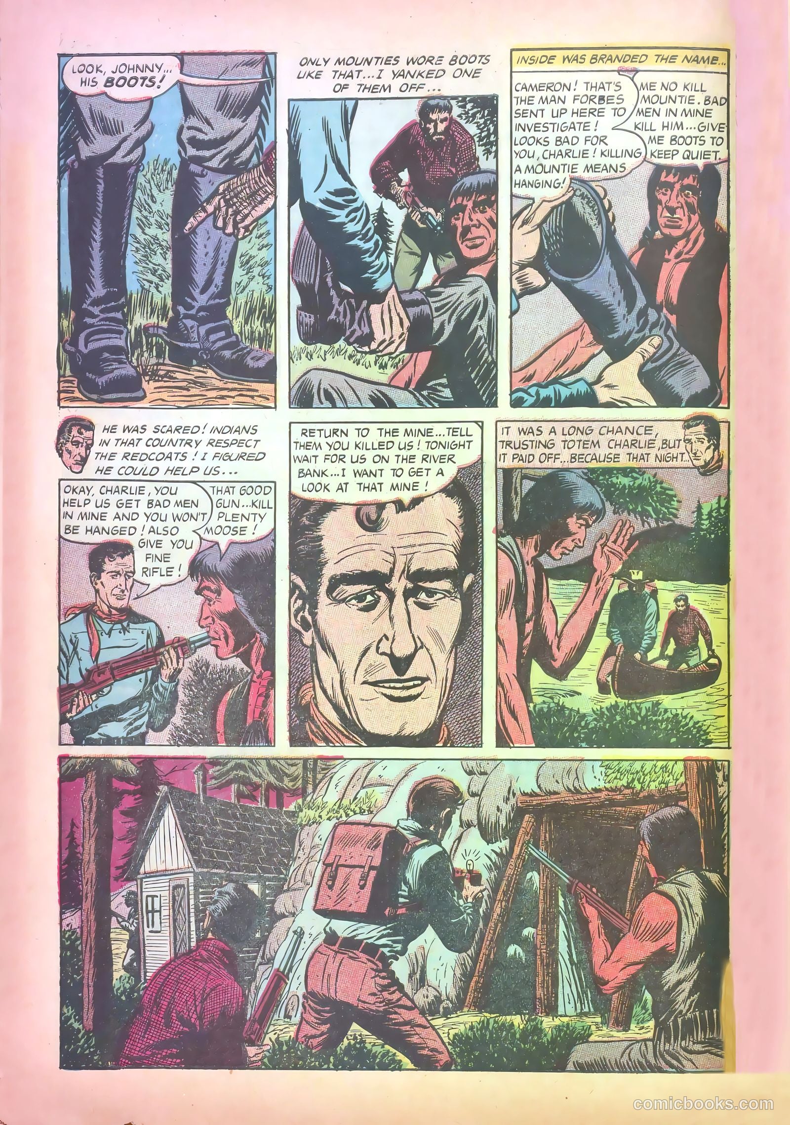 John Wayne Adventure Comics #28 — page 8 of 36