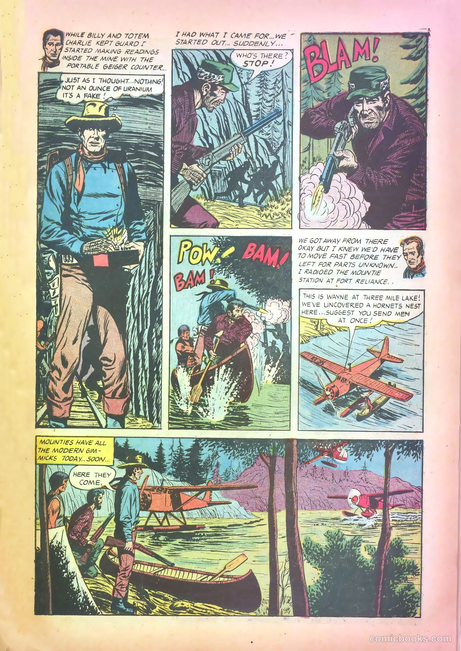 John Wayne Adventure Comics #28 — page 9 of 36