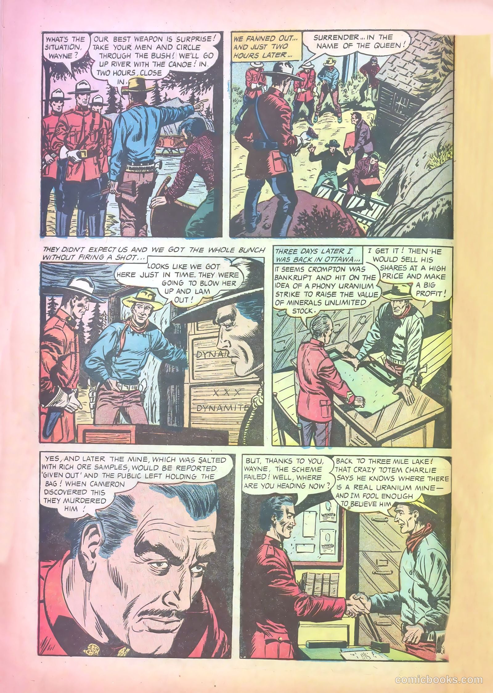 John Wayne Adventure Comics #28 — page 10 of 36