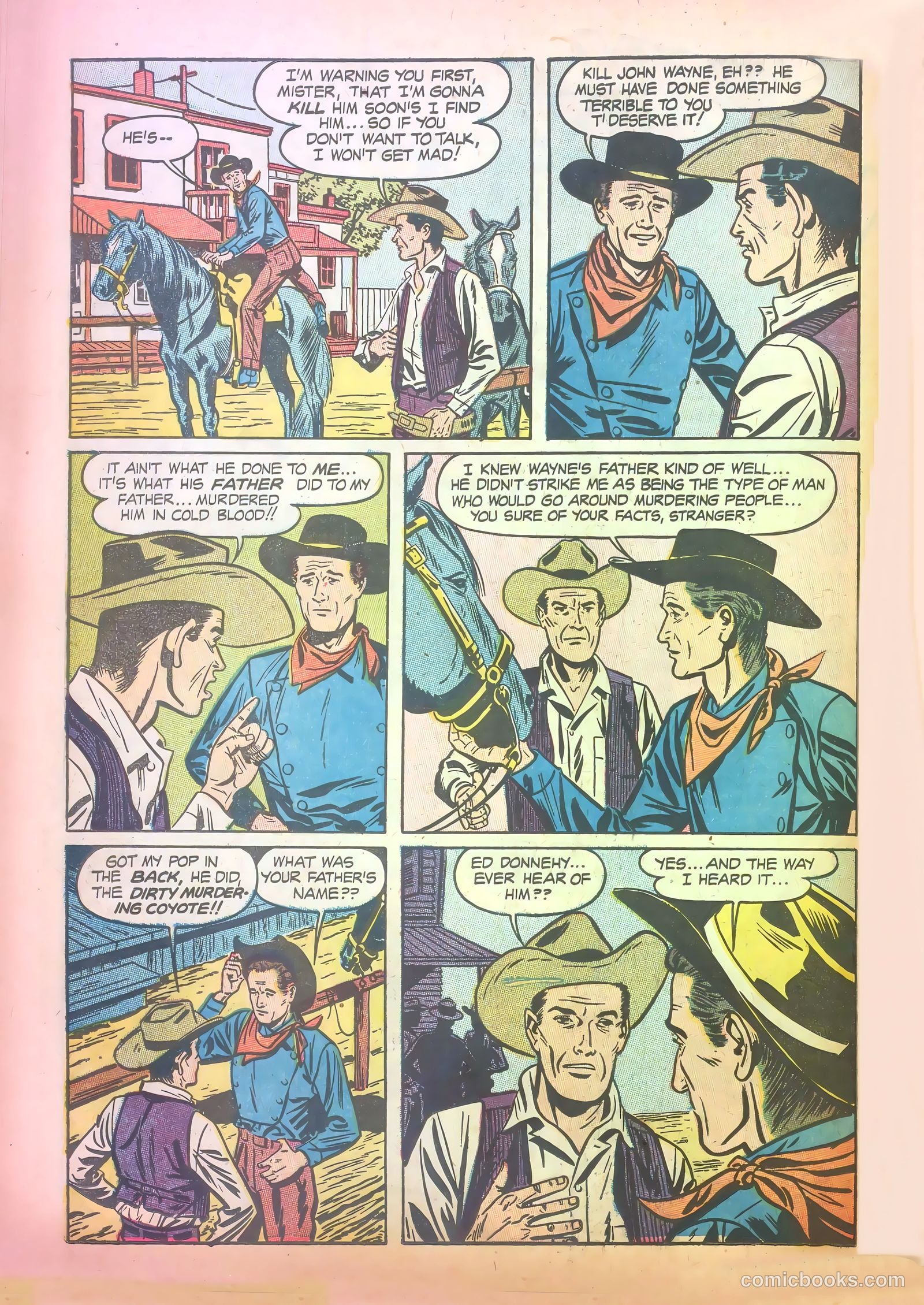 John Wayne Adventure Comics #28 — page 26 of 36