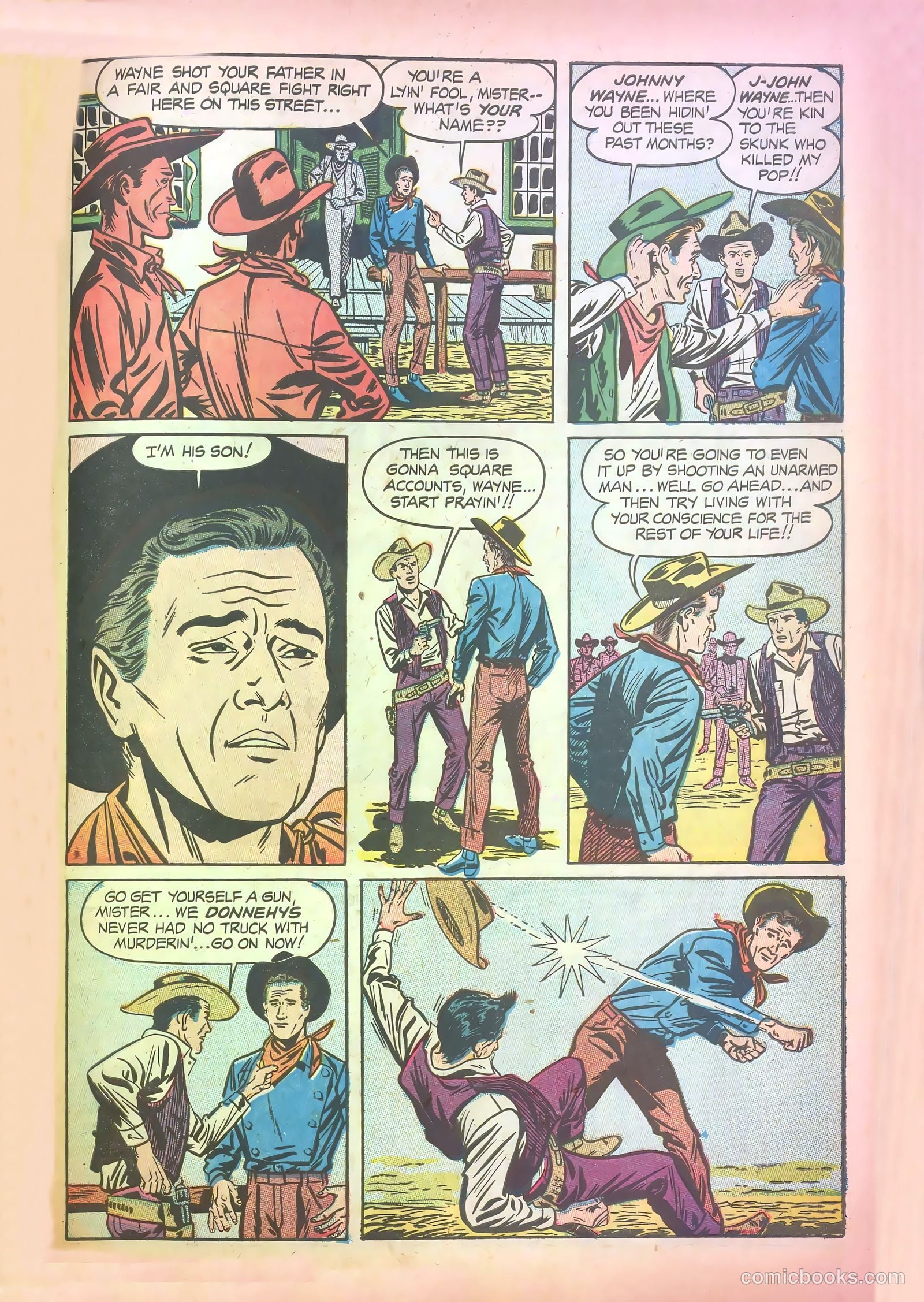 John Wayne Adventure Comics #28 — page 27 of 36