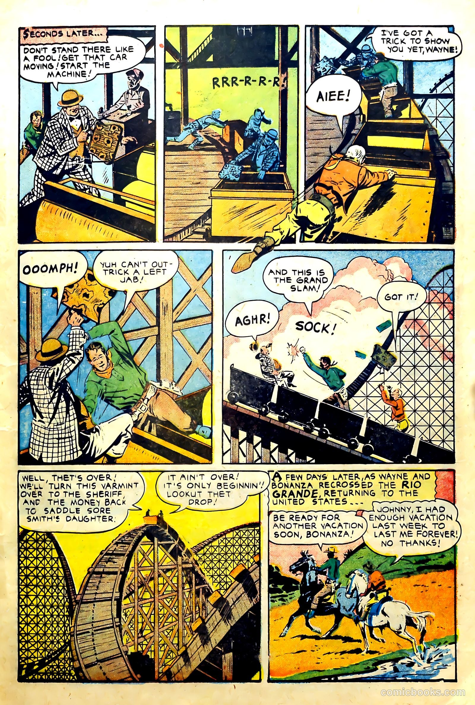 John Wayne Adventure Comics #29 — page 17 of 36