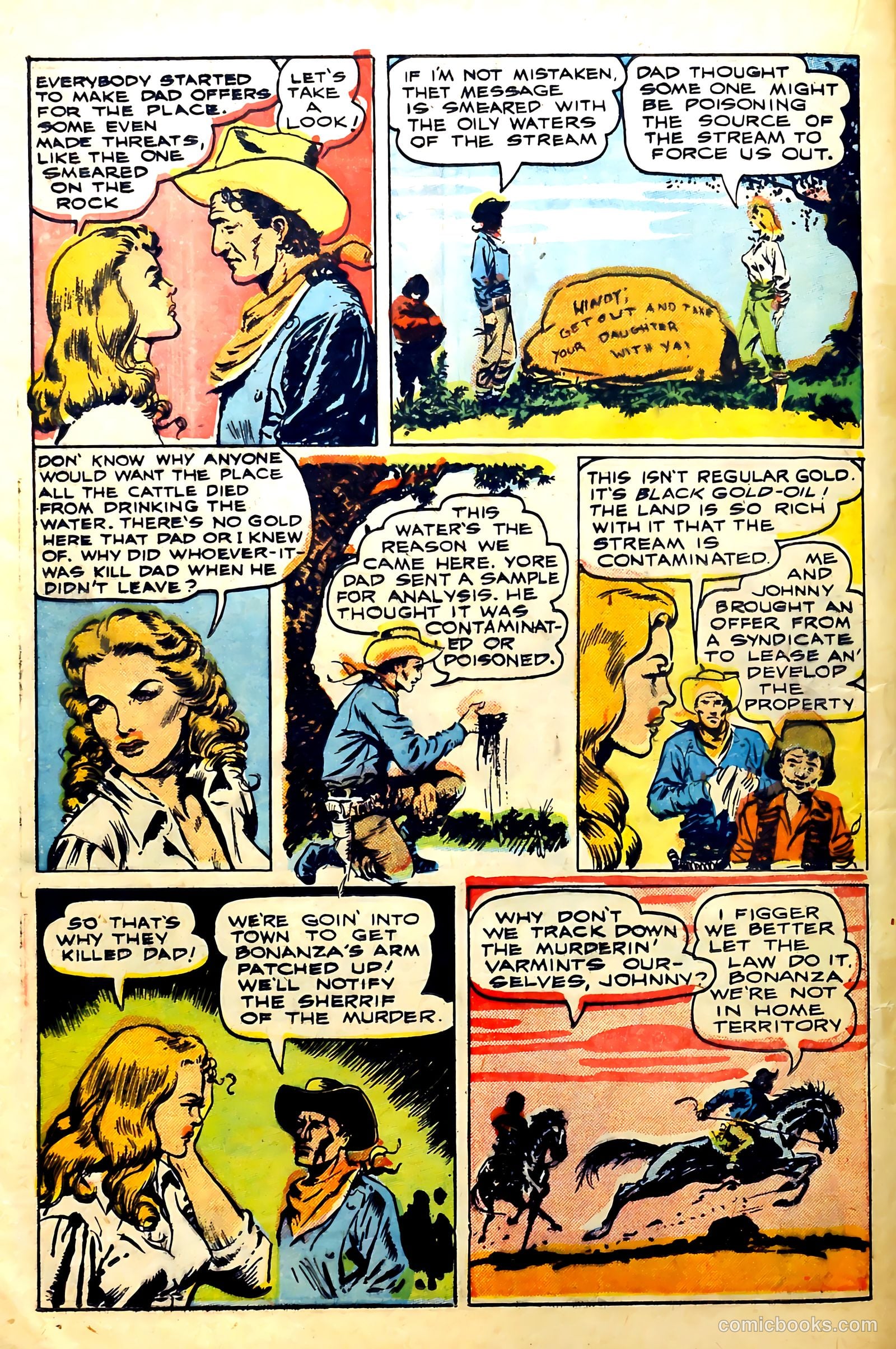 John Wayne Adventure Comics #29 — page 22 of 36