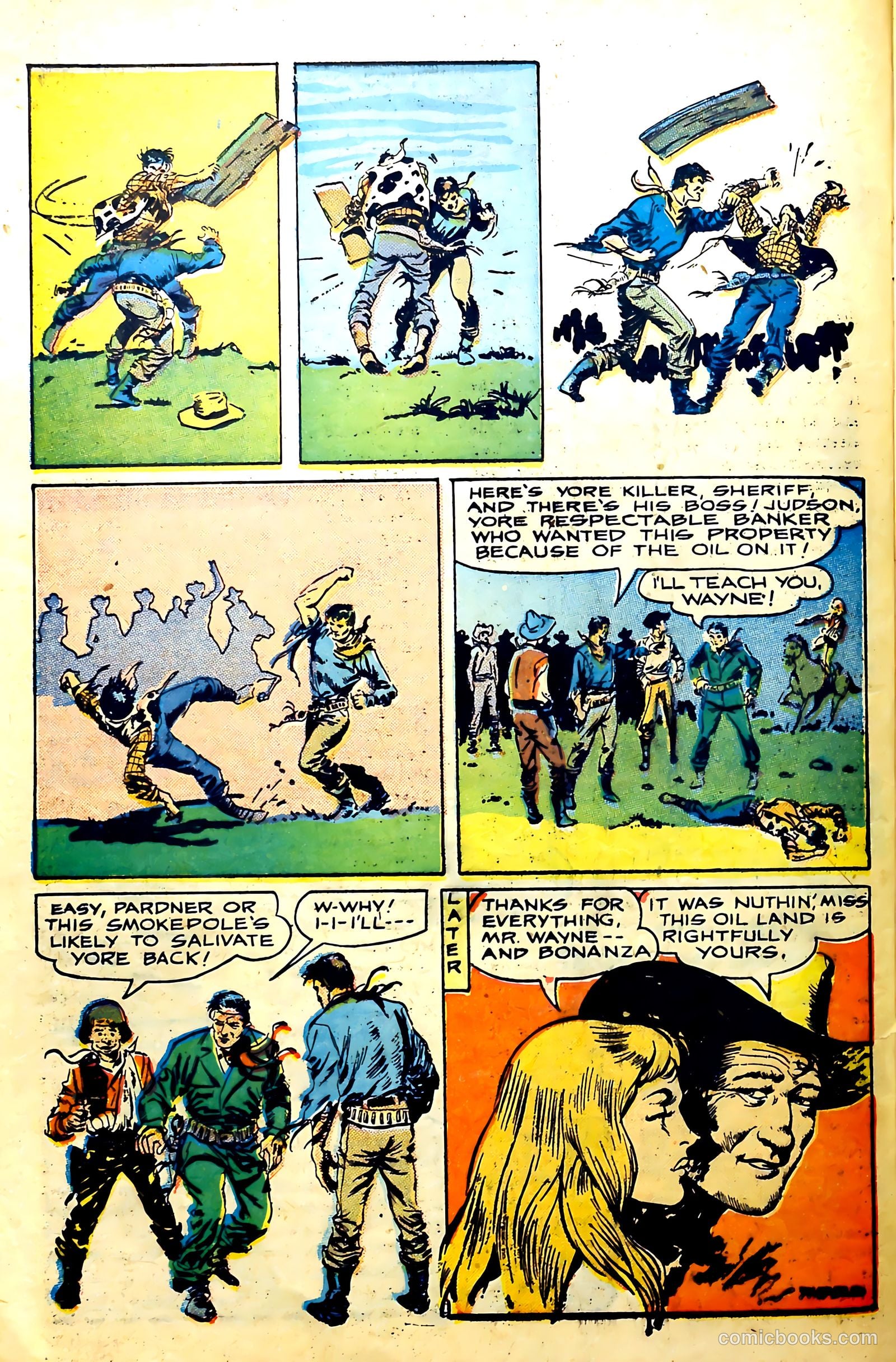 John Wayne Adventure Comics #29 — page 26 of 36