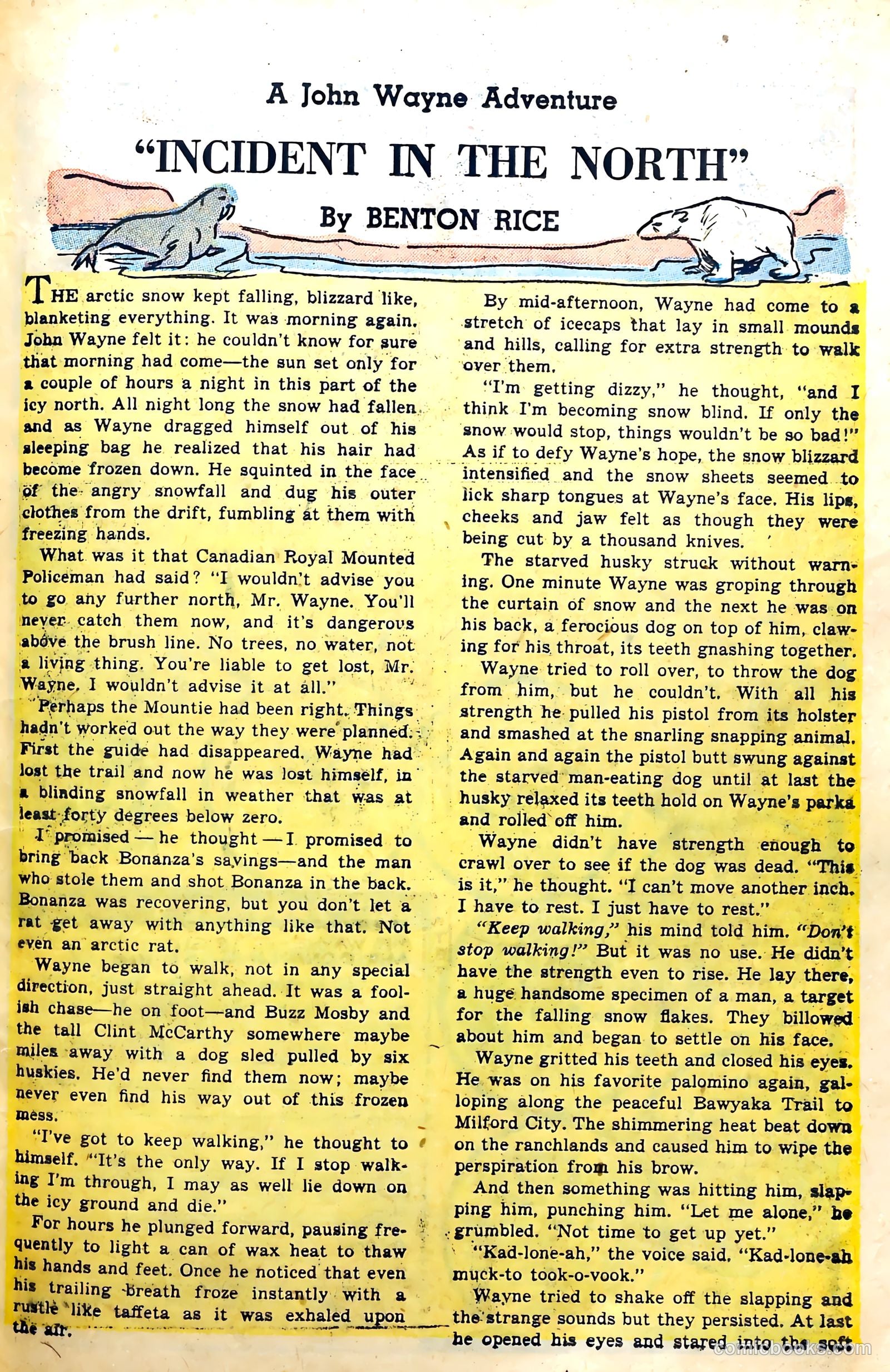 John Wayne Adventure Comics #29 — page 27 of 36