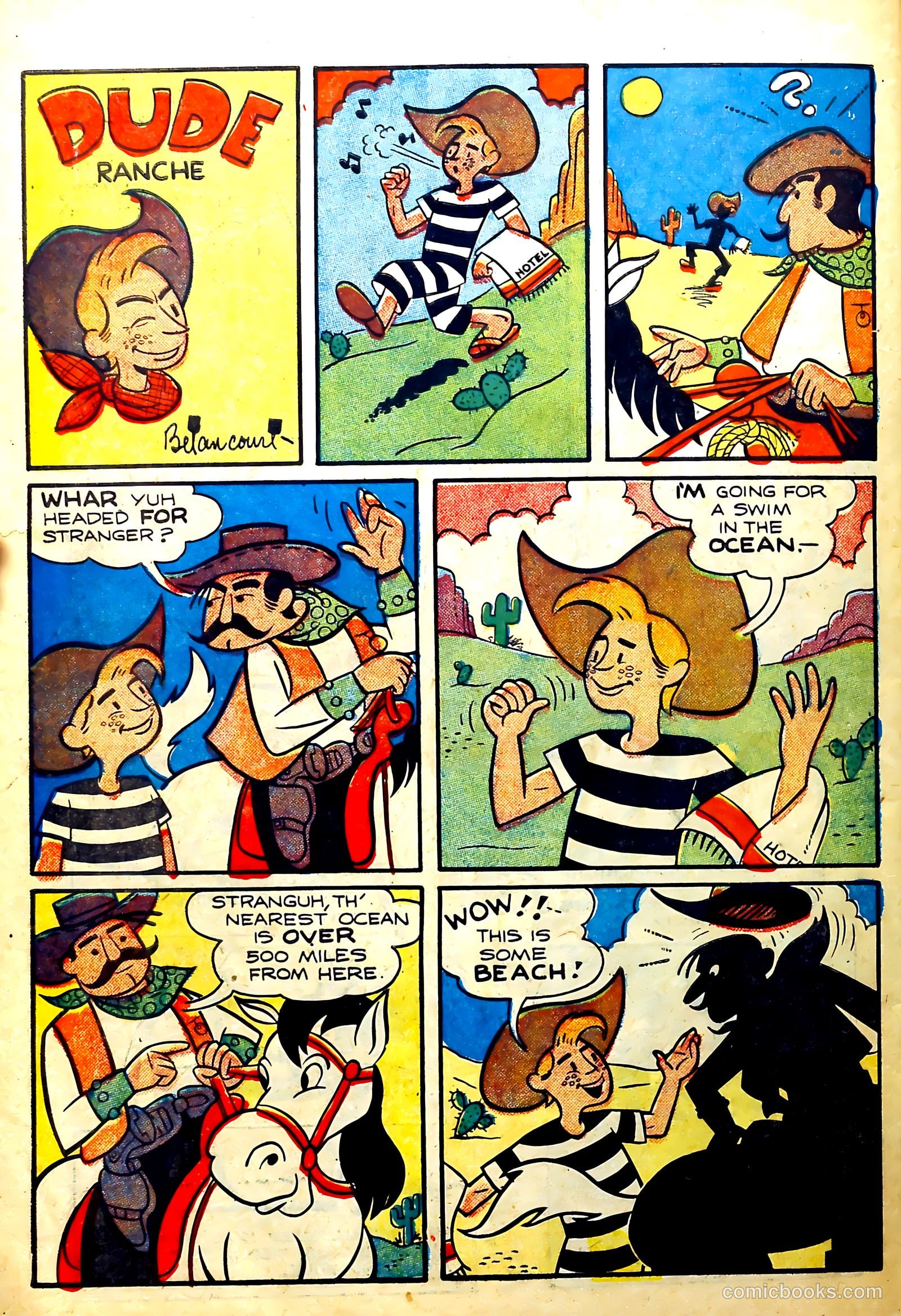 John Wayne Adventure Comics #29 — page 32 of 36