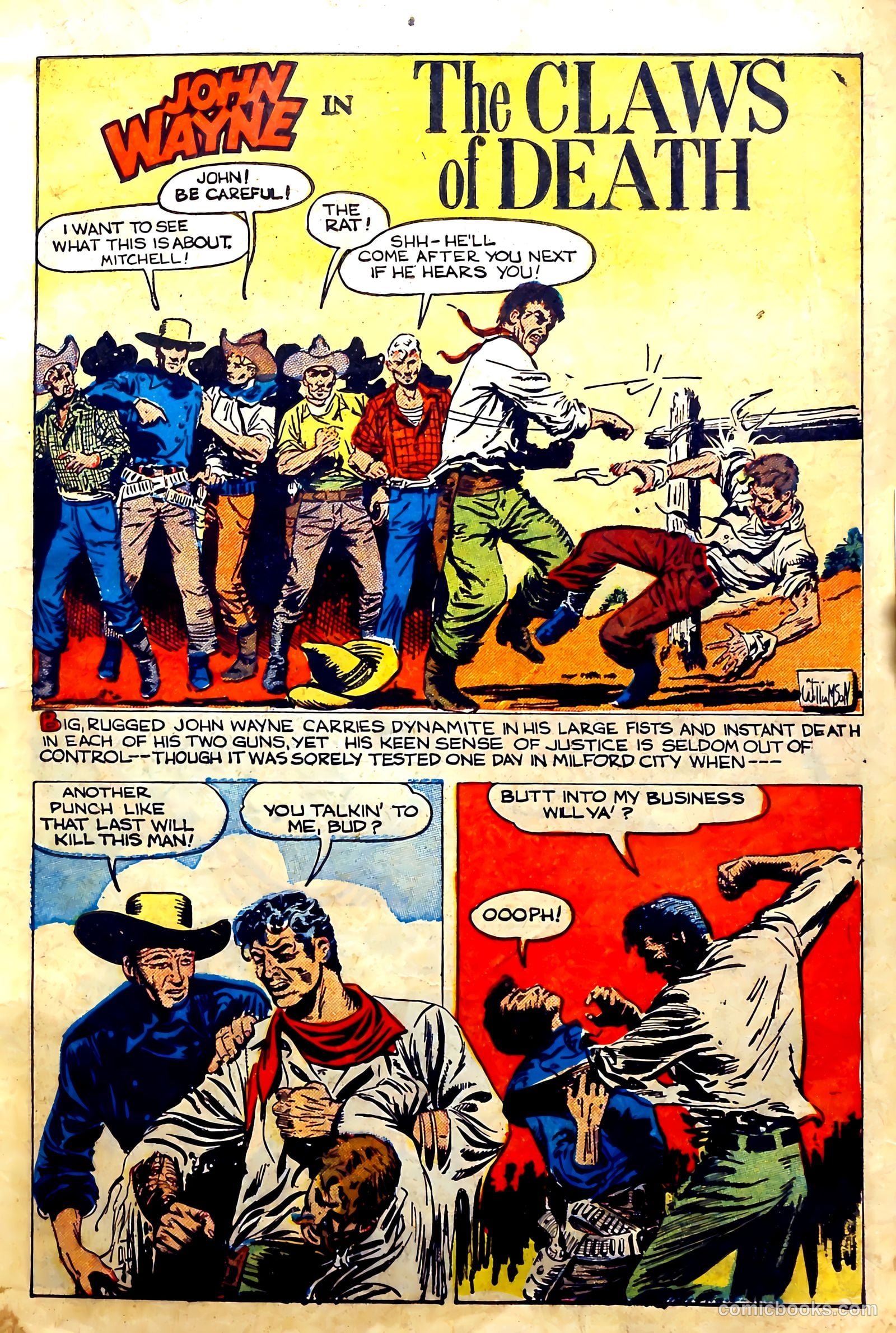 John Wayne Adventure Comics #3 — page 3 of 37