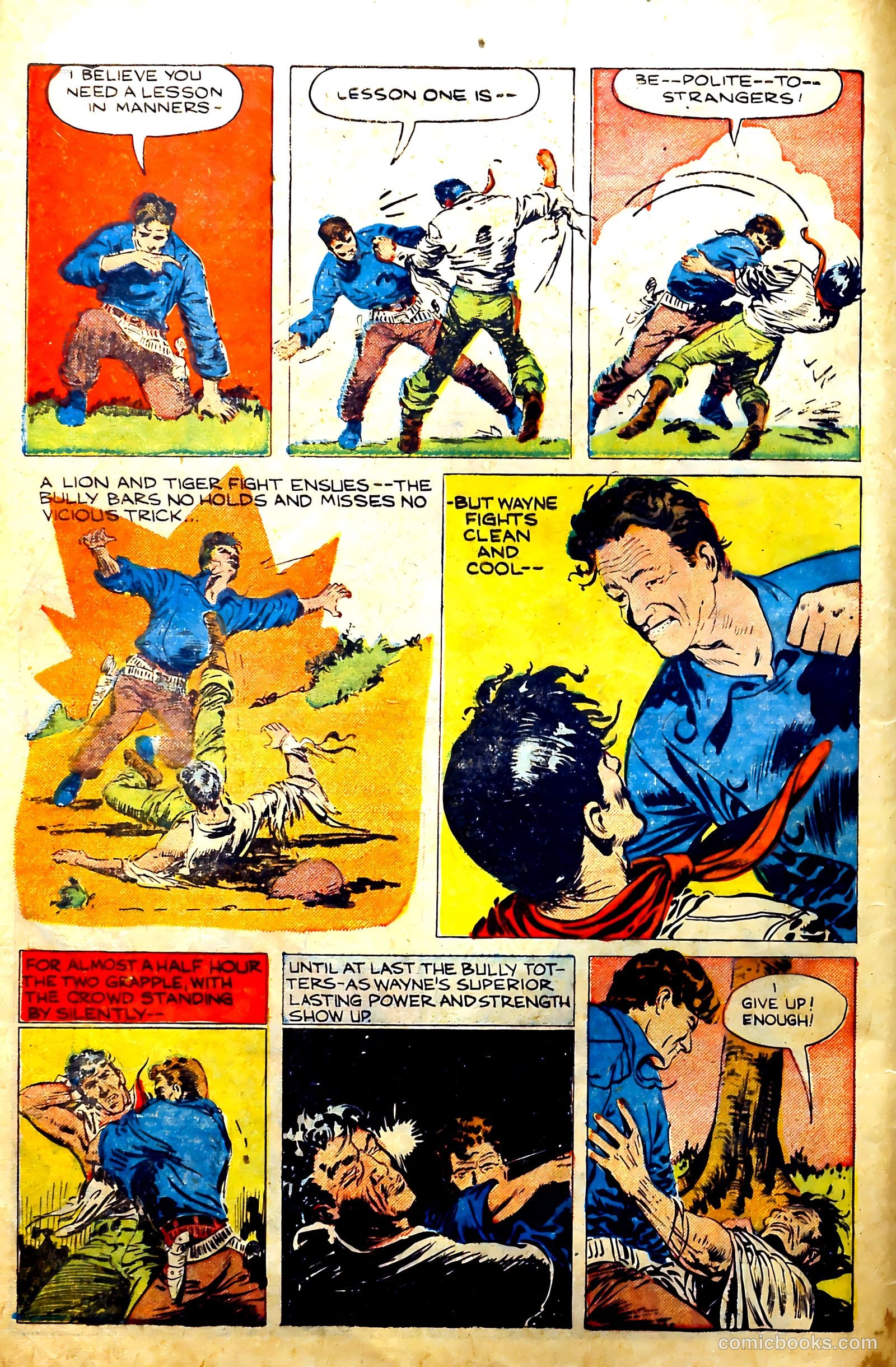 John Wayne Adventure Comics #3 — page 4 of 37