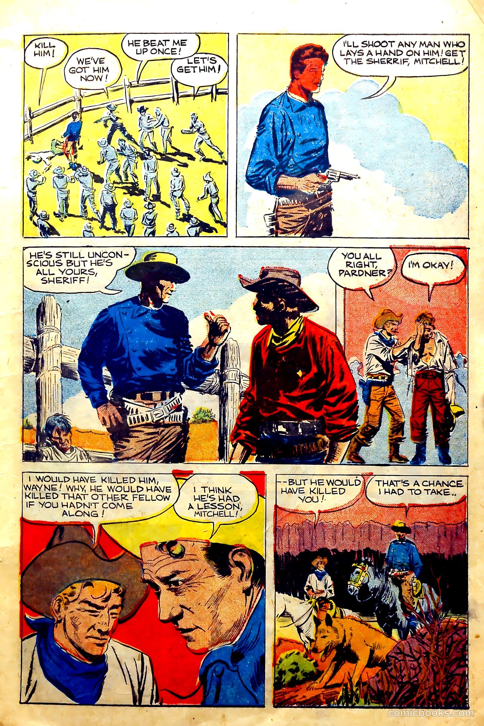 John Wayne Adventure Comics #3 — page 5 of 37