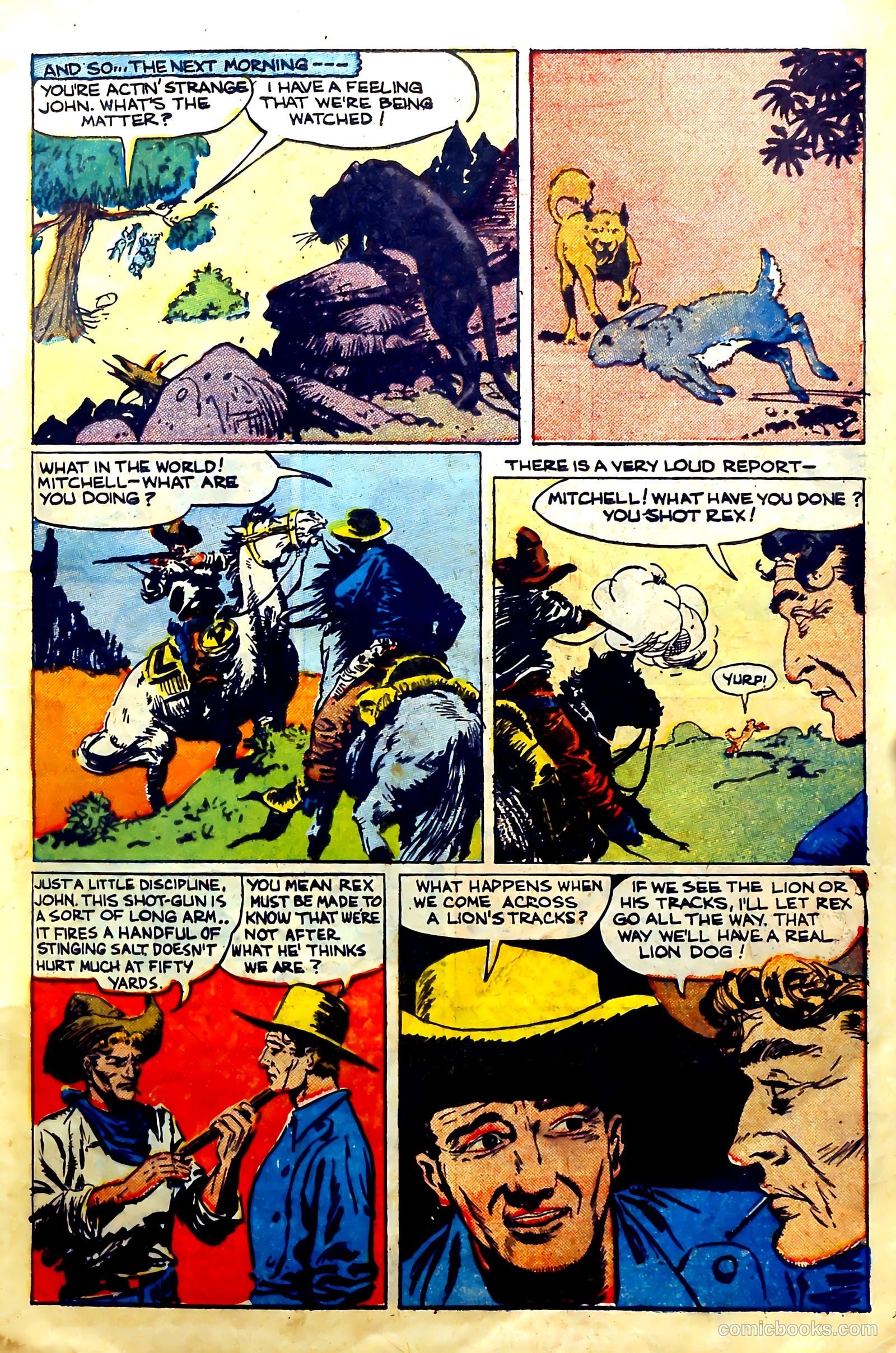 John Wayne Adventure Comics #3 — page 7 of 37