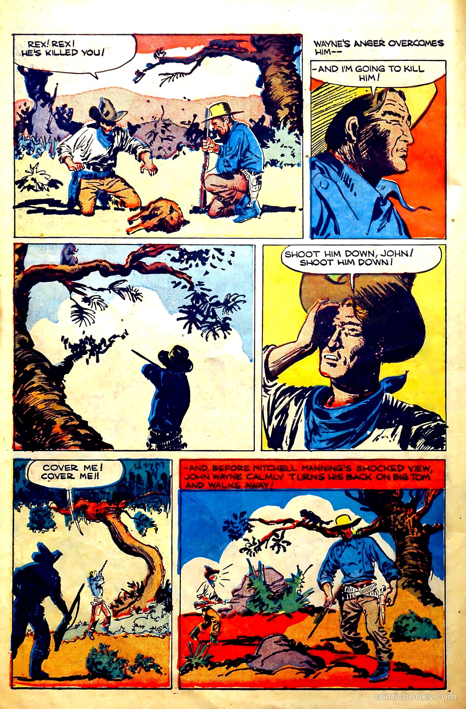 John Wayne Adventure Comics #3 — page 10 of 37