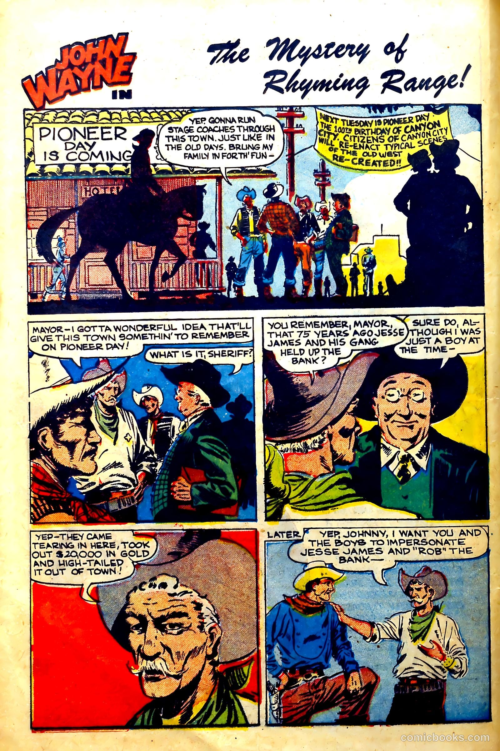 John Wayne Adventure Comics #3 — page 14 of 37
