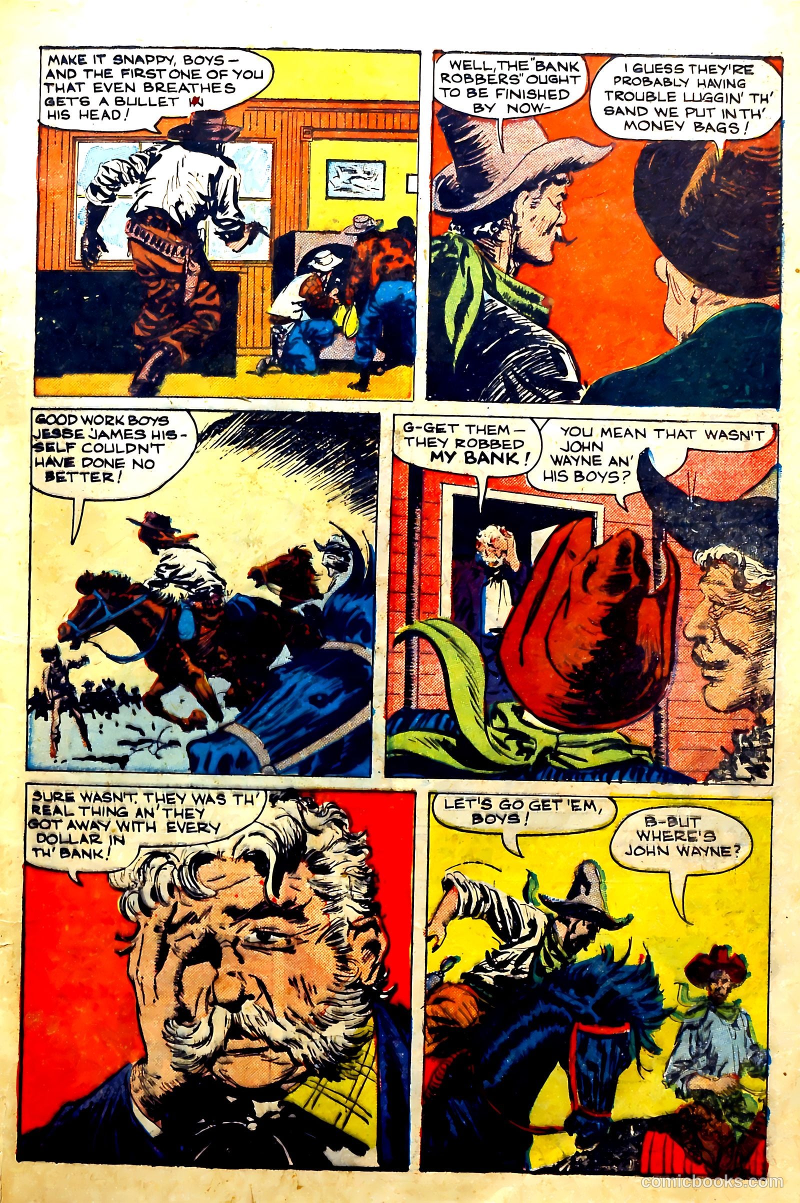 John Wayne Adventure Comics #3 — page 17 of 37
