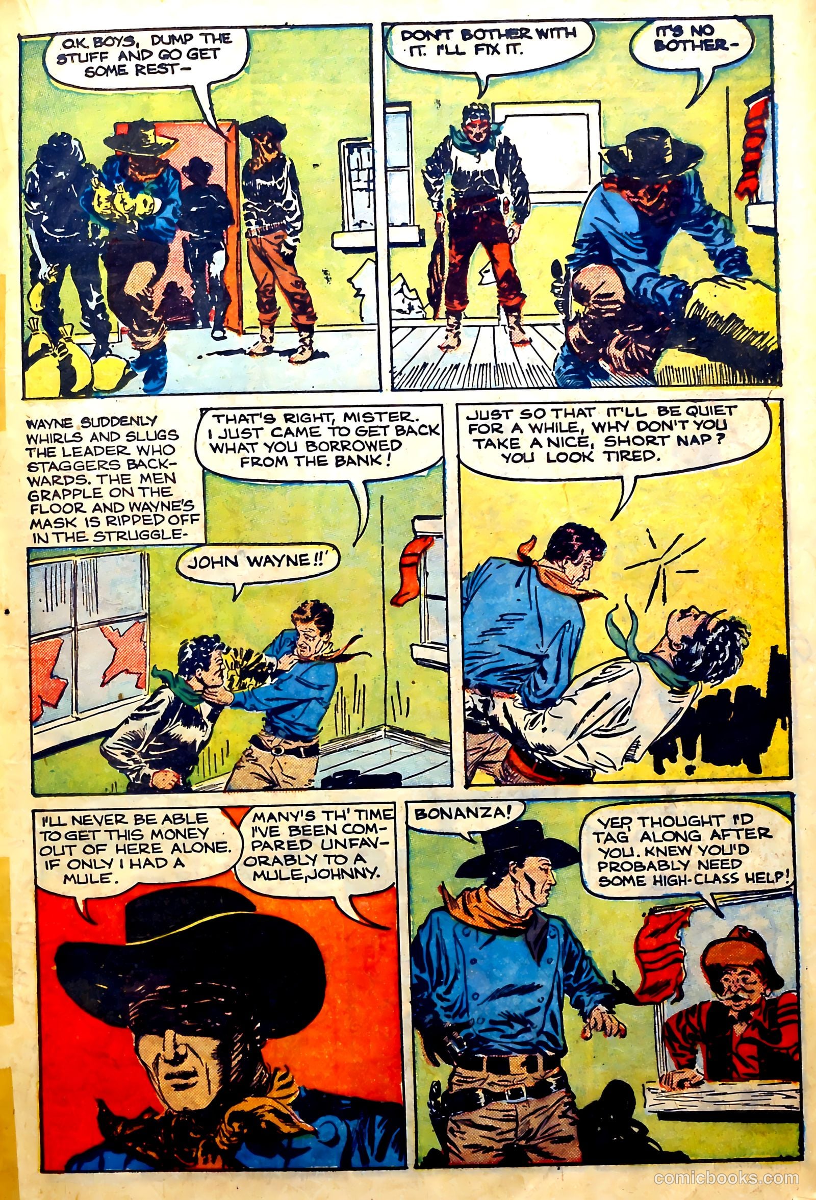 John Wayne Adventure Comics #3 — page 19 of 37