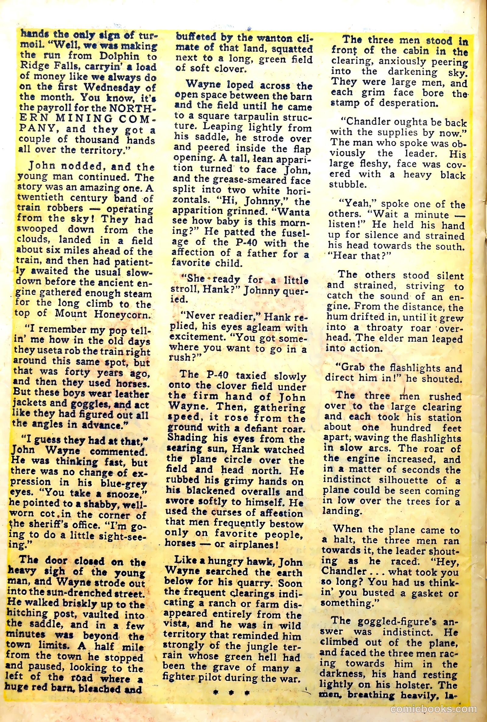 John Wayne Adventure Comics #3 — page 22 of 37