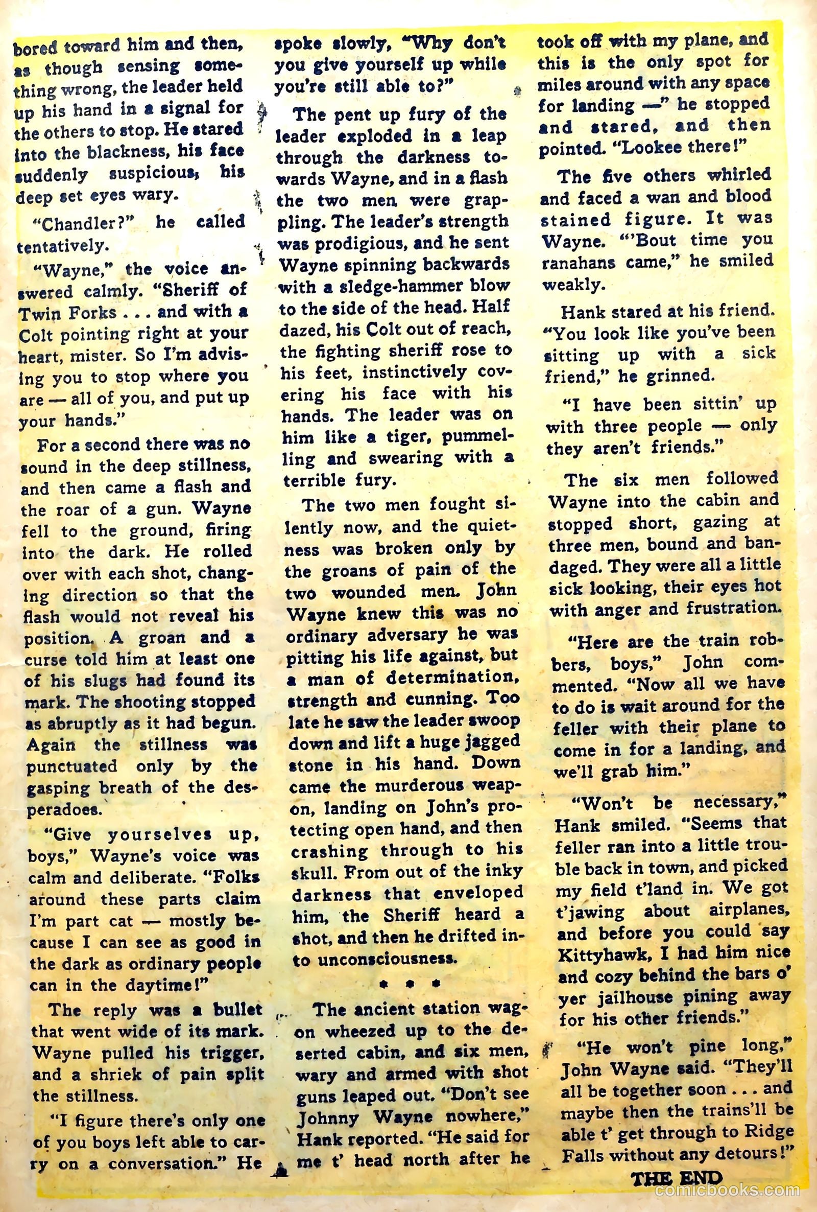 John Wayne Adventure Comics #3 — page 23 of 37