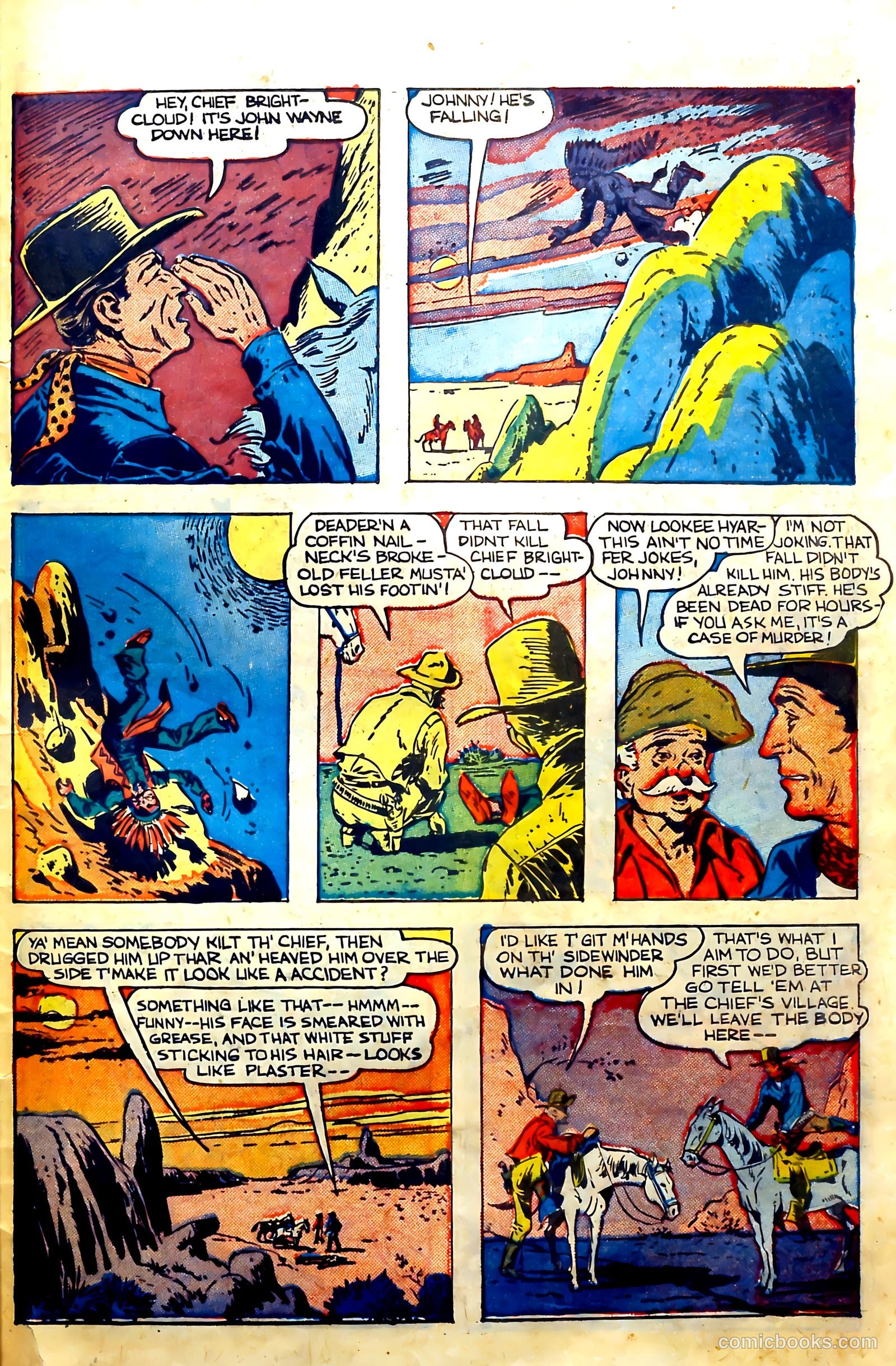 John Wayne Adventure Comics #3 — page 27 of 37