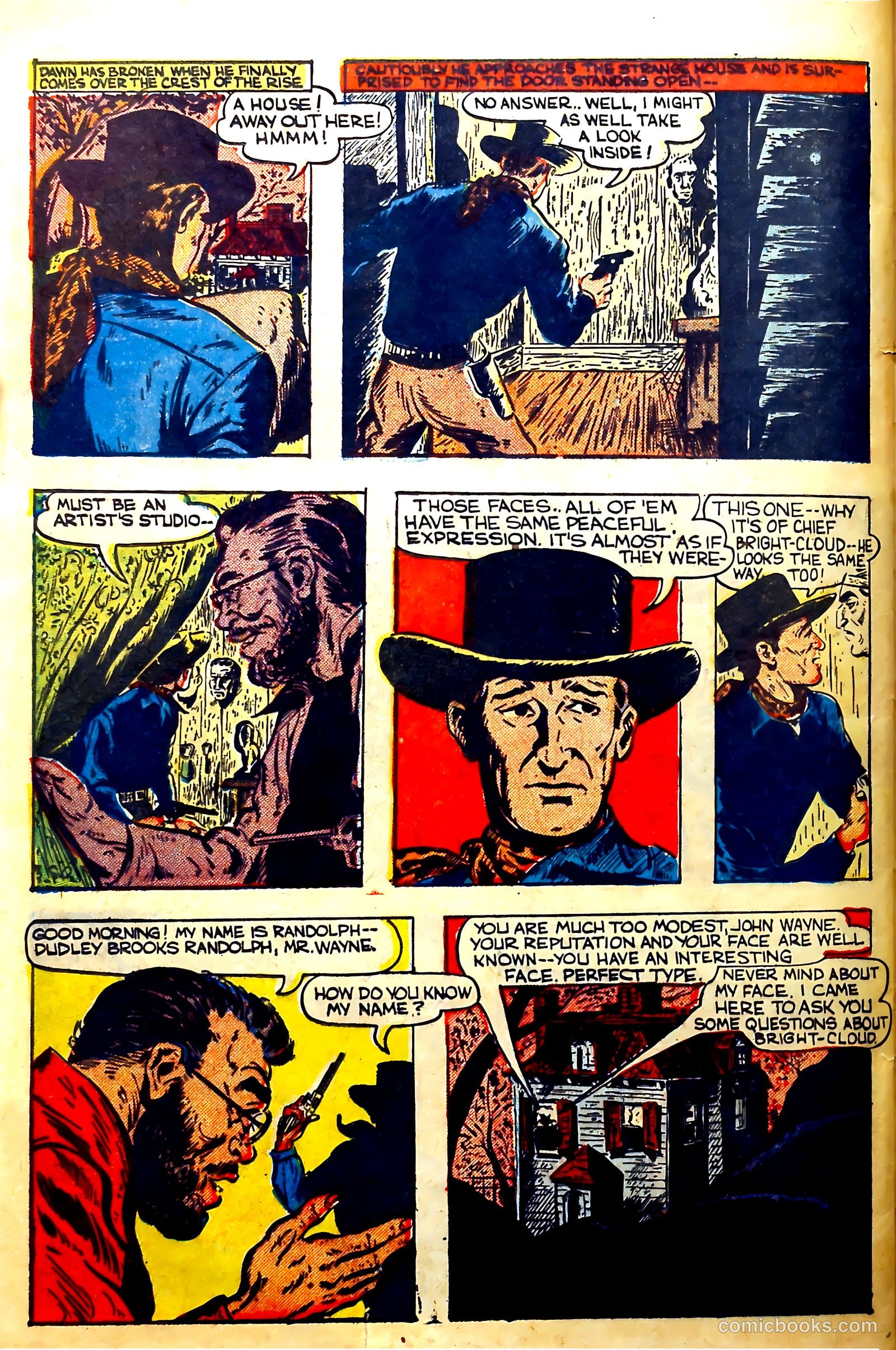 John Wayne Adventure Comics #3 — page 30 of 37
